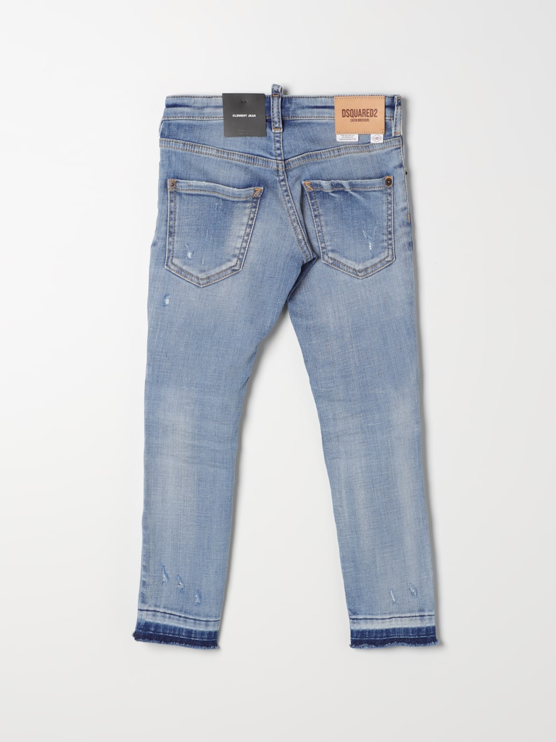 DSQUARED2 VAQUERO: Pantalón niños Dsquared2 Junior, Denim - Img 2