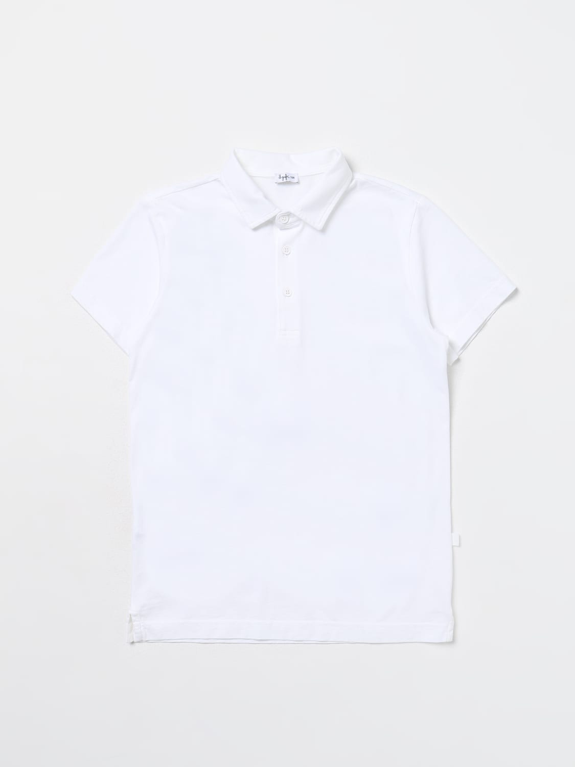 IL GUFO POLO SHIRT: Polo shirt kids Il Gufo, White - Img 1