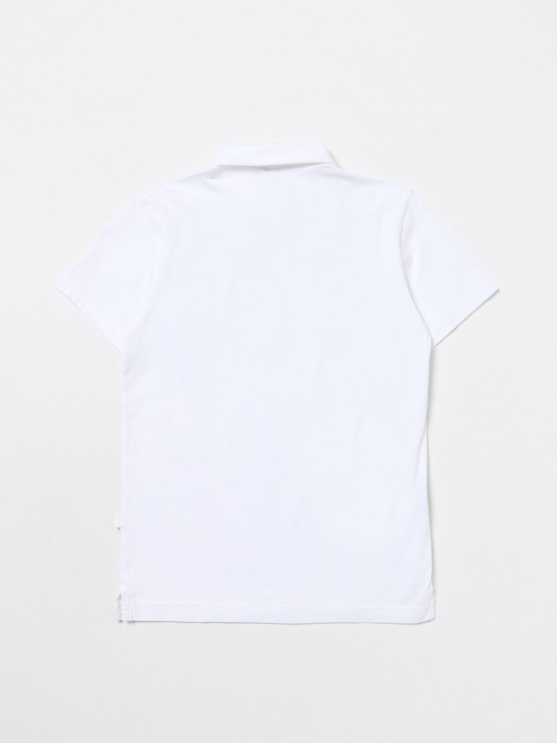 IL GUFO POLO SHIRT: Polo shirt kids Il Gufo, White - Img 2