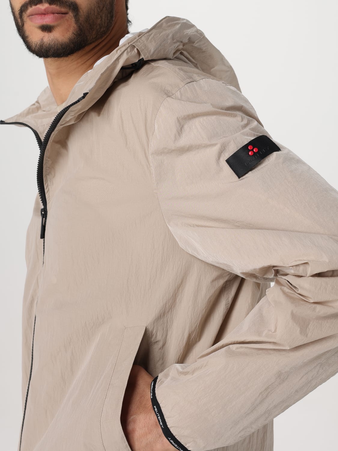 PEUTEREY JACKE: Jacke herren Peuterey, Beige - Img 4