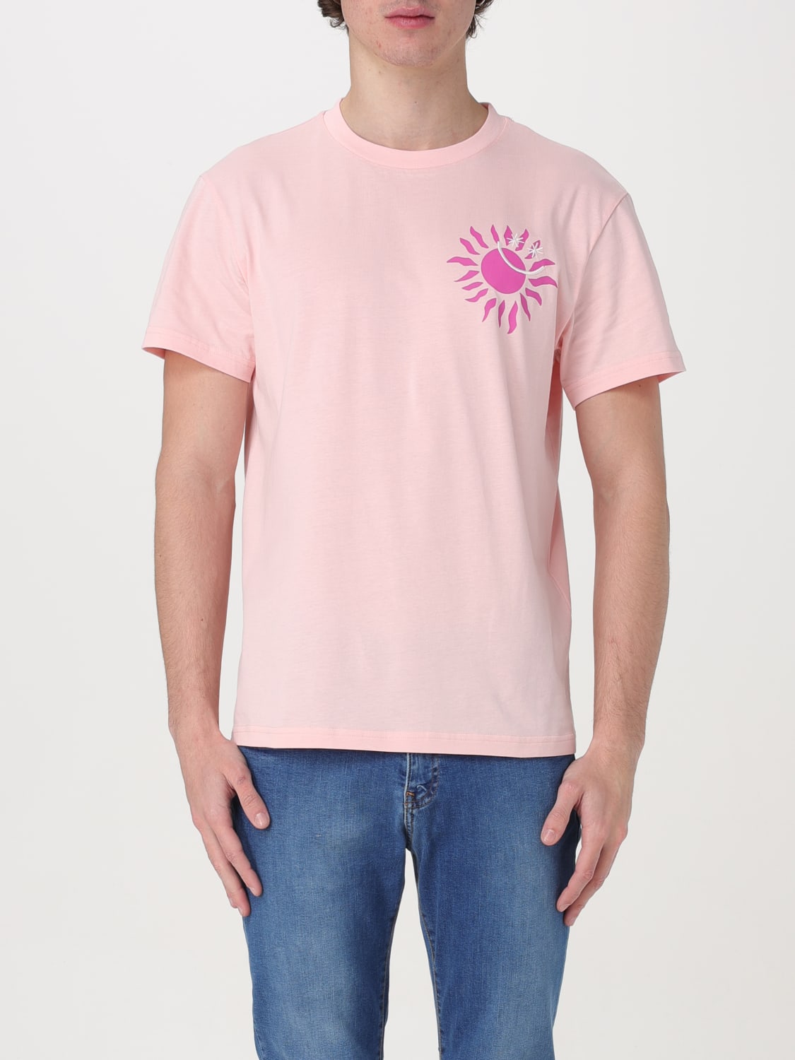 MANUEL RITZ T-SHIRT: T-shirt herren Manuel Ritz, Pink - Img 1