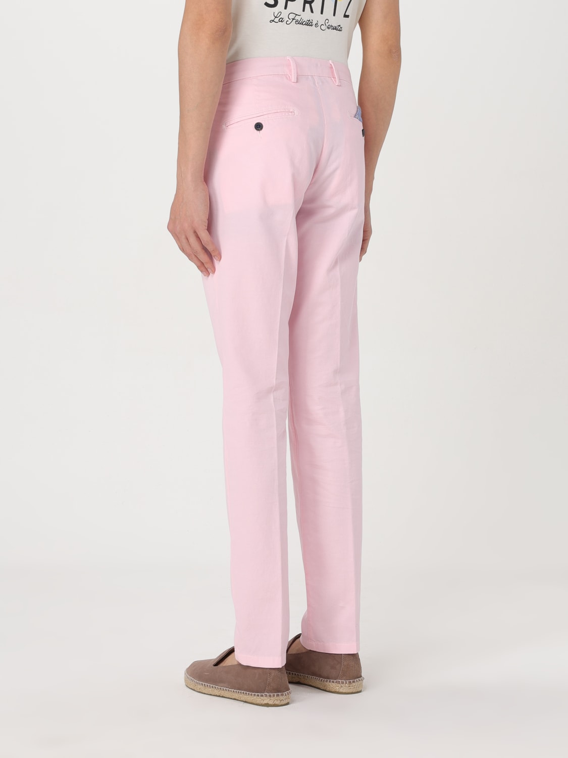 MANUEL RITZ PANTS: Pants men Manuel Ritz, Pink - Img 2