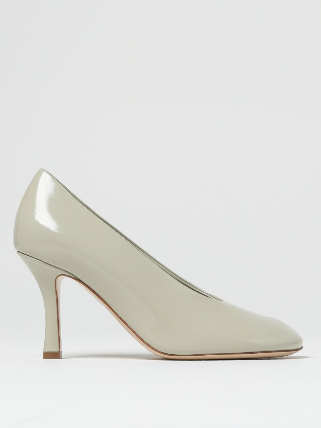 BURBERRY PUMPS: High heel shoes woman Burberry, White - Img 1