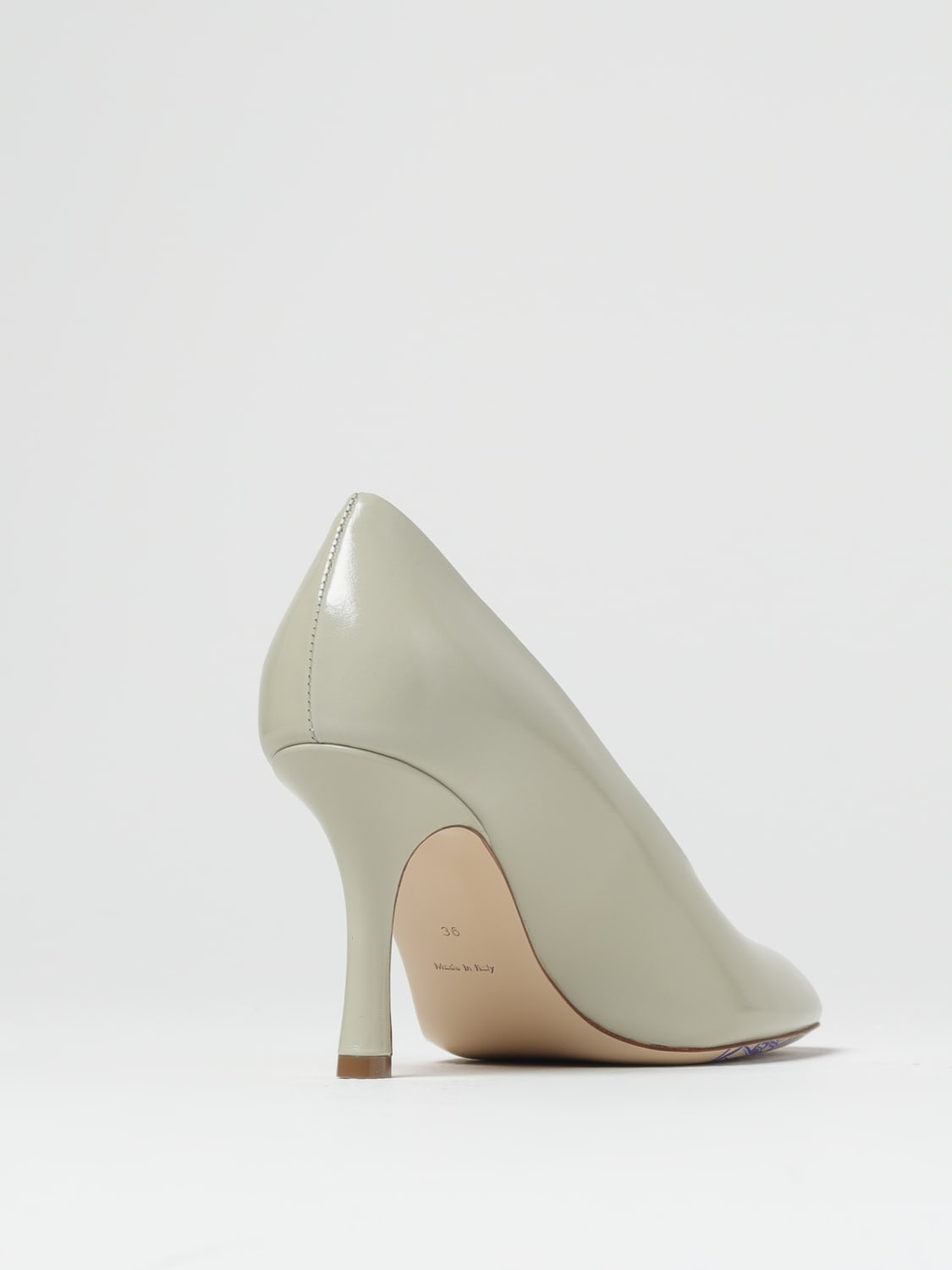 BURBERRY PUMPS: High heel shoes woman Burberry, White - Img 3