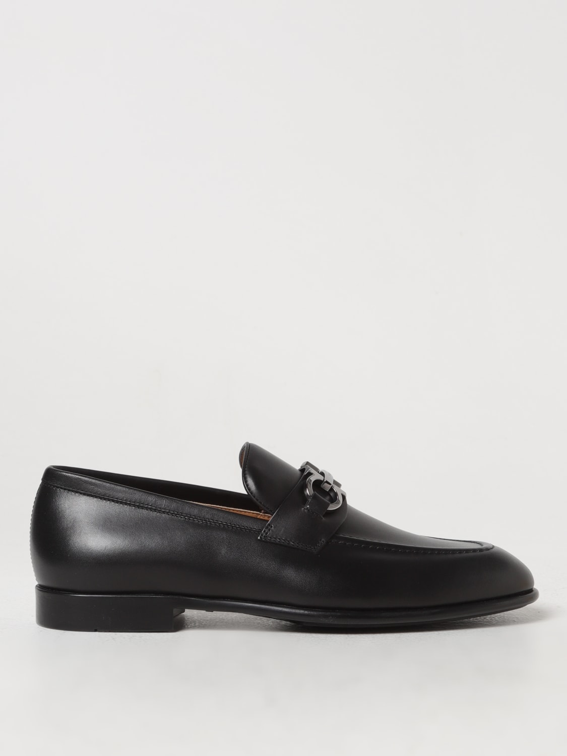 Ferragamo Outlet Loafers men Black Ferragamo loafers 021669 762636 online at GIGLIO.COM