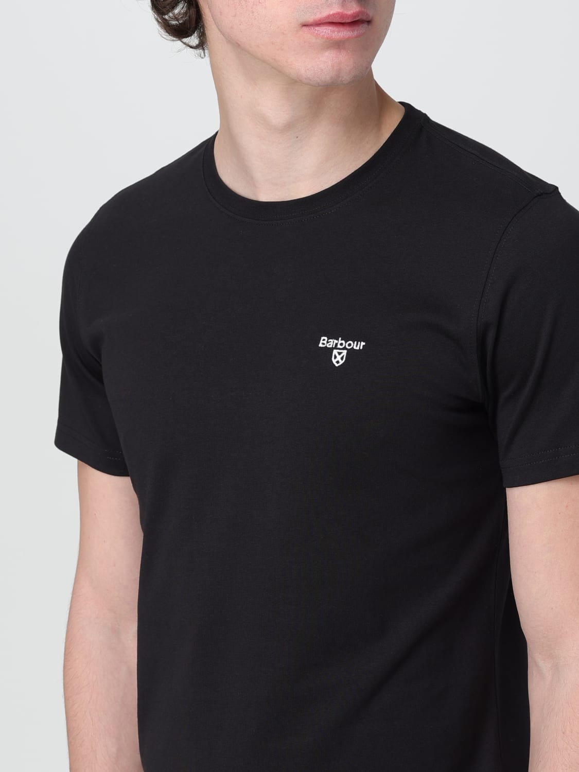 BARBOUR T-SHIRT: T-shirt men Barbour, Black - Img 3