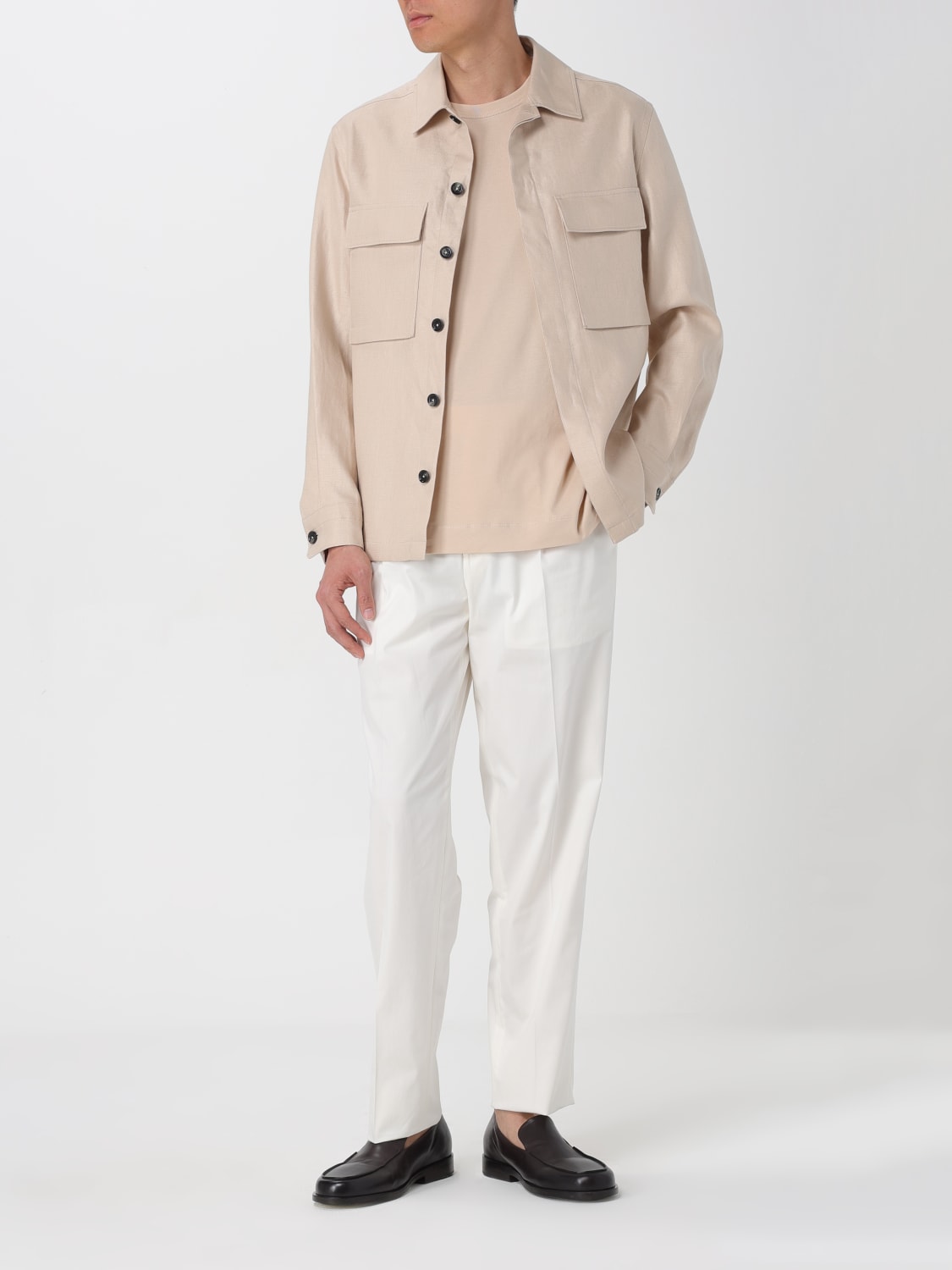 ZEGNA PANTALON: Pantalon homme Zegna, Blanc - Img 2