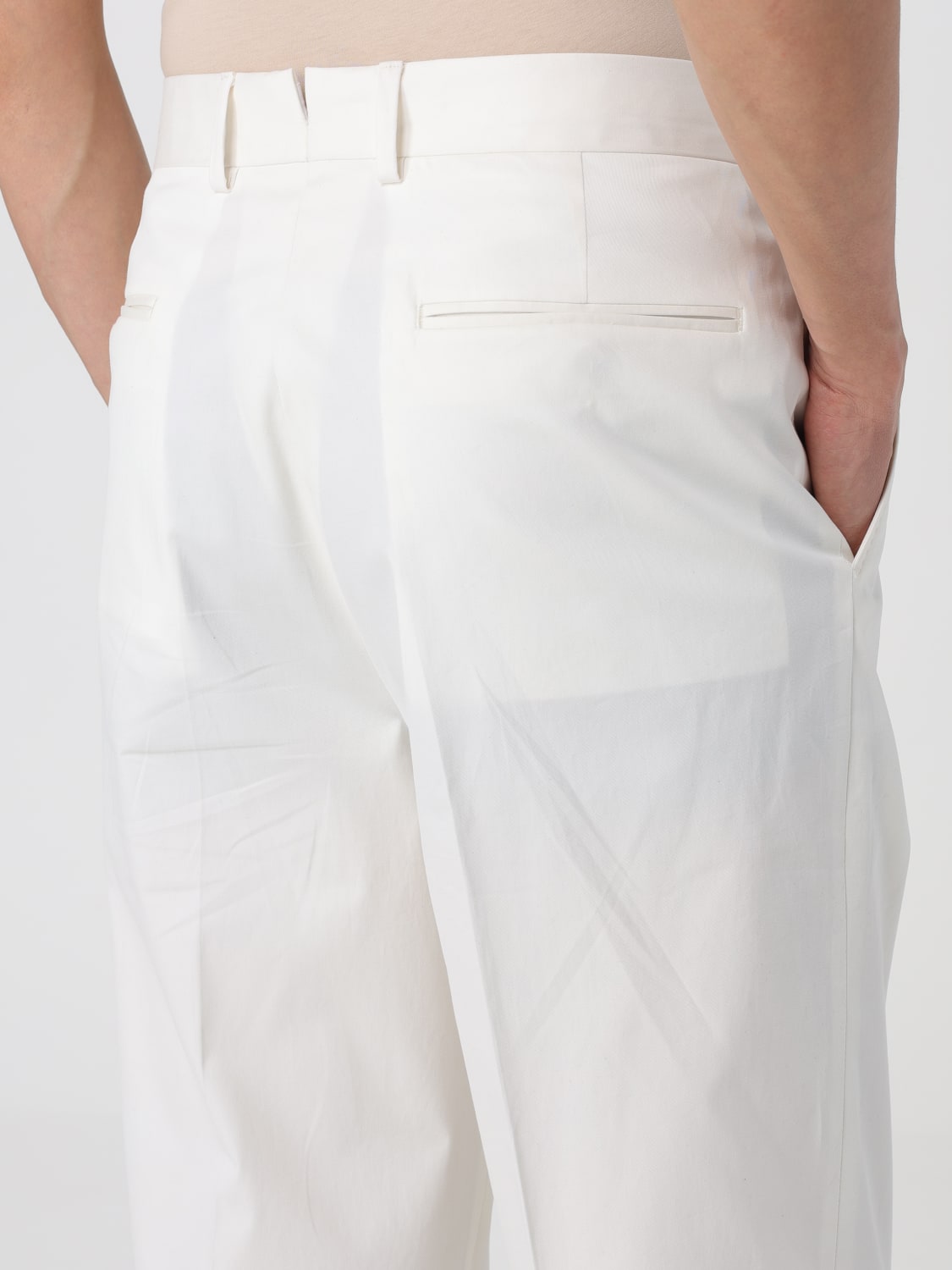 ZEGNA PANTALON: Pantalon homme Zegna, Blanc - Img 5