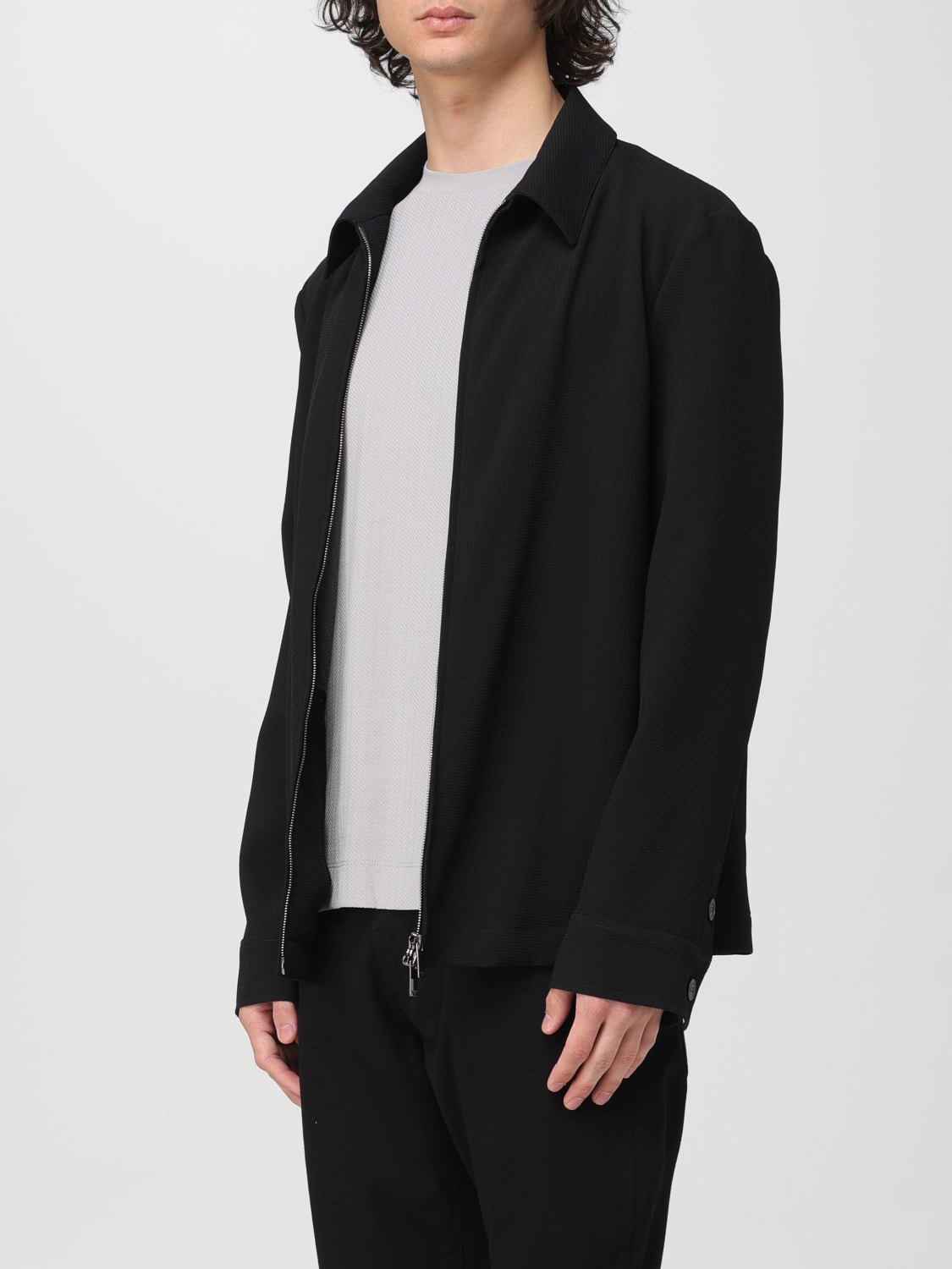 Emporio Armani Outlet Giacca uomo Nero Giacca Emporio Armani E31G16F1433 online su GIGLIO.COM