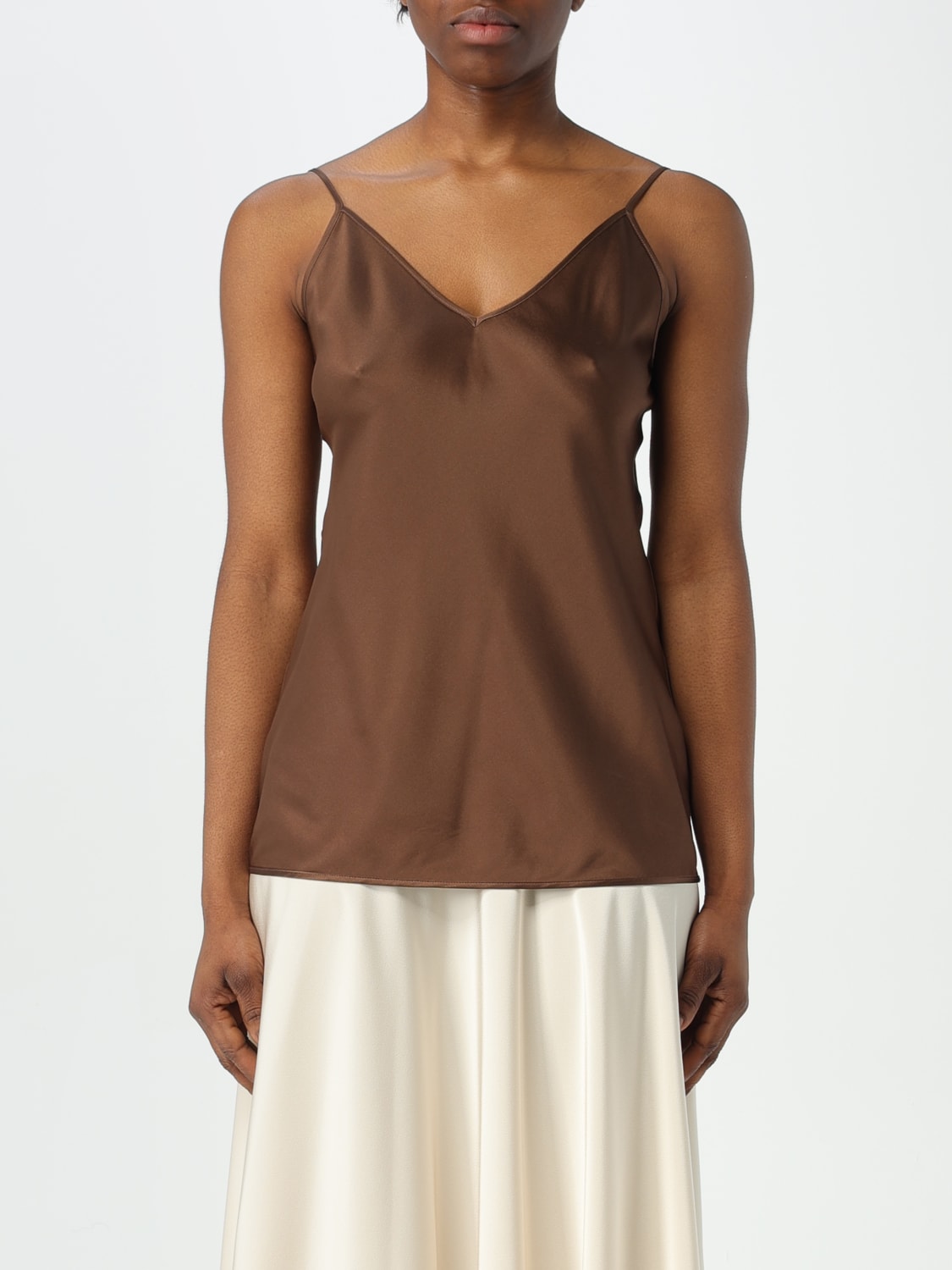 MAX MARA LEISURE TOP: Top woman Max Mara Leisure, Burnt - Img 1