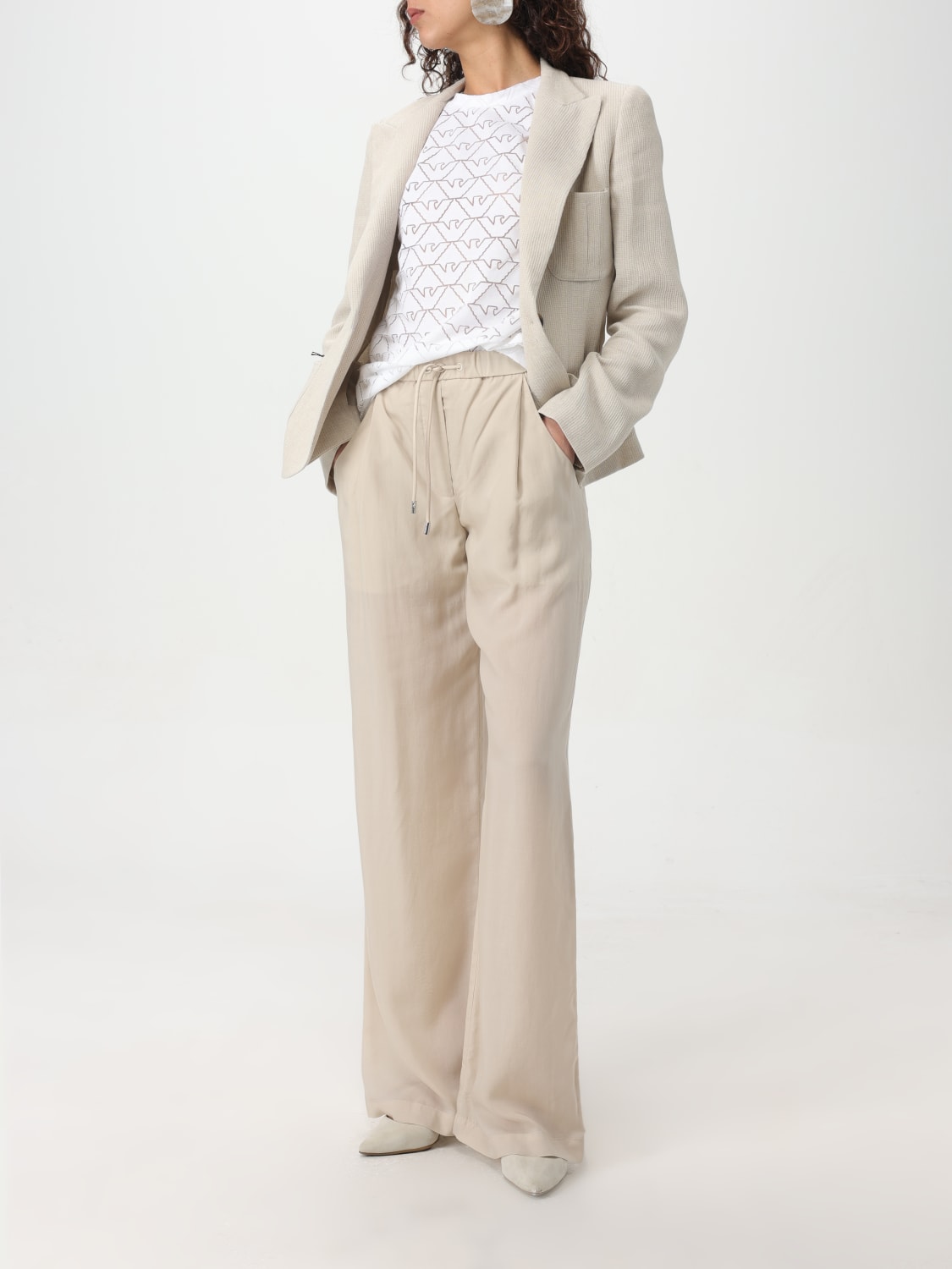 EMPORIO ARMANI Americana mujer Crudo Americana Emporio Armani E3NG36F2207 en linea en GIGLIO.COM