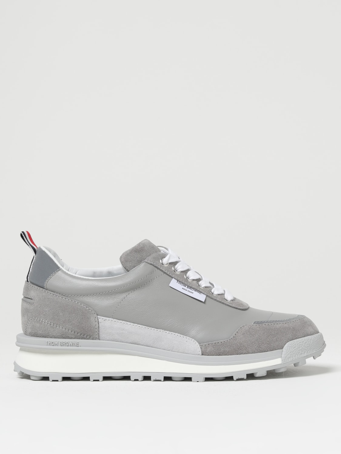 Giglio Sneakers Thom Browne in pelle e camoscio