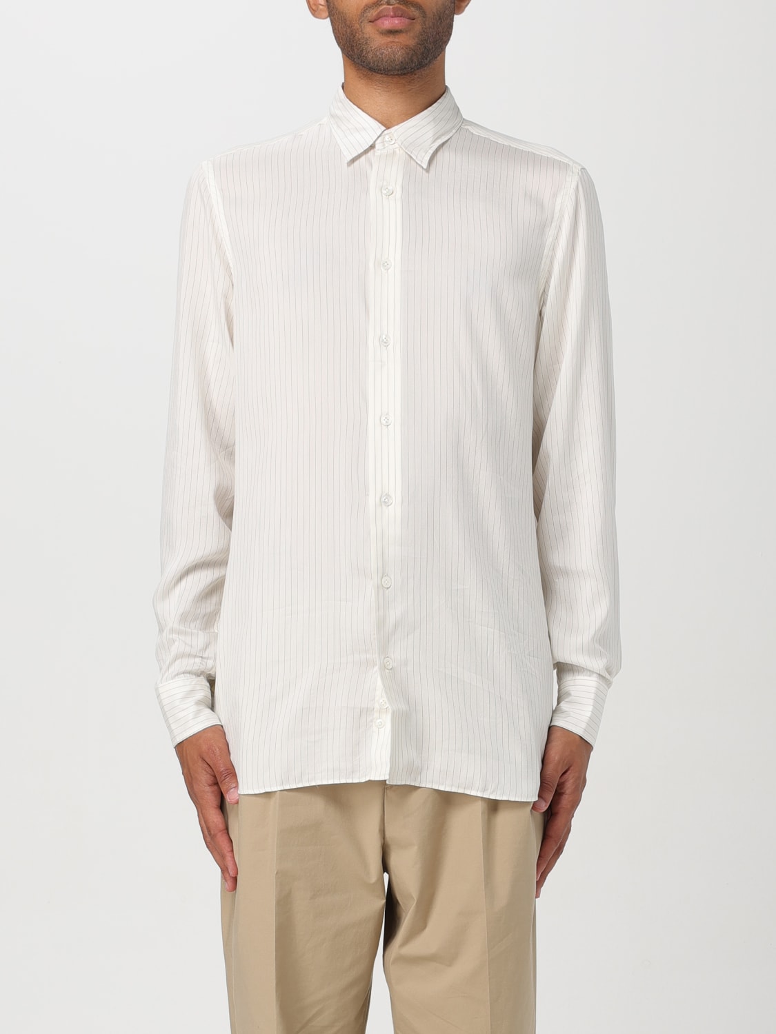 LARDINI SHIRT: Shirt men Lardini, White - Img 1