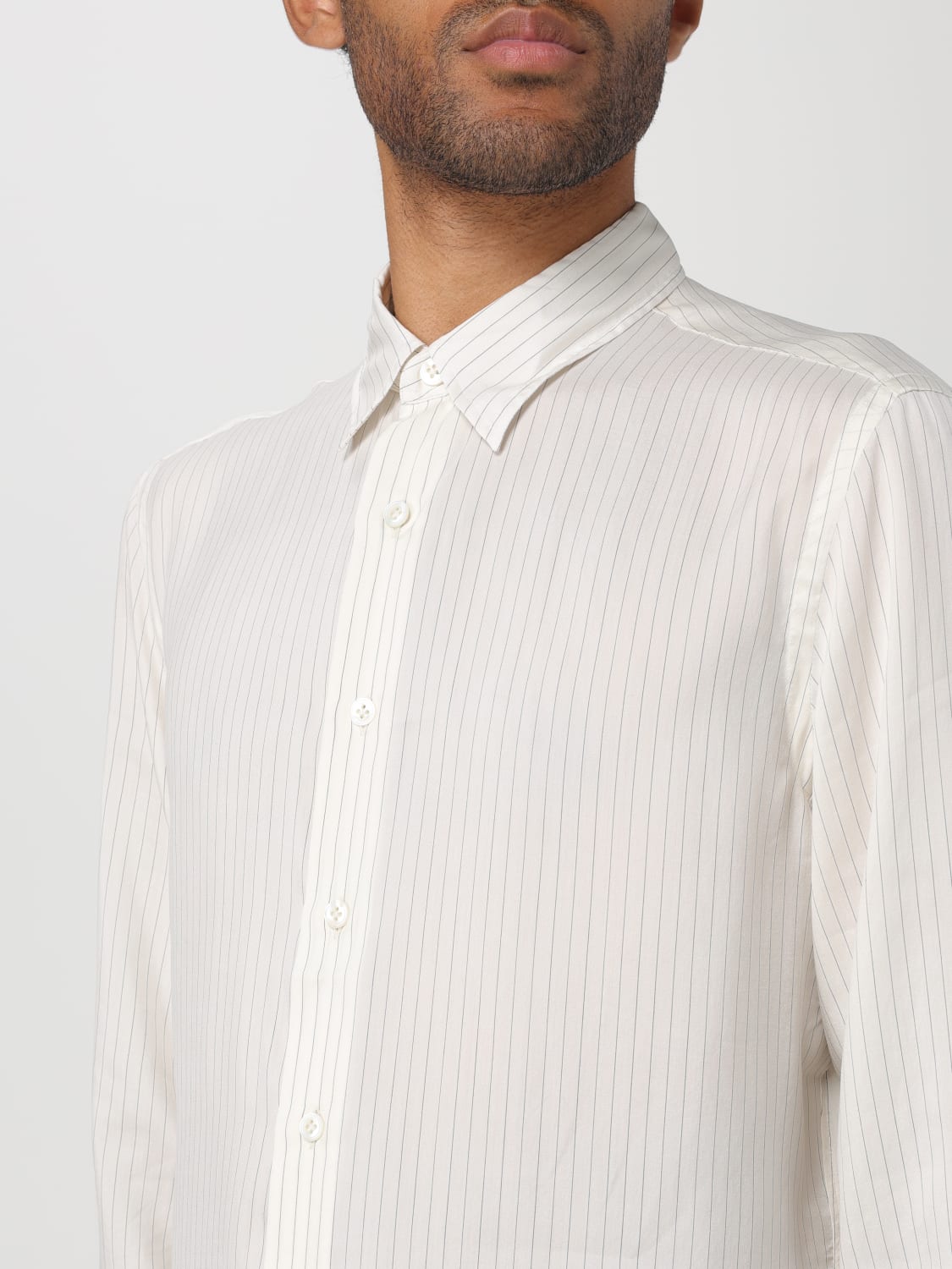 LARDINI SHIRT: Shirt men Lardini, White - Img 4