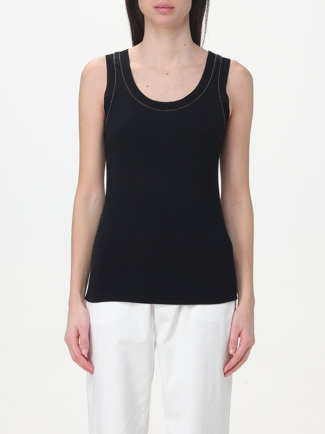 FABIANA FILIPPI T-SHIRT: T-shirt woman Fabiana Filippi, Black - Img 1