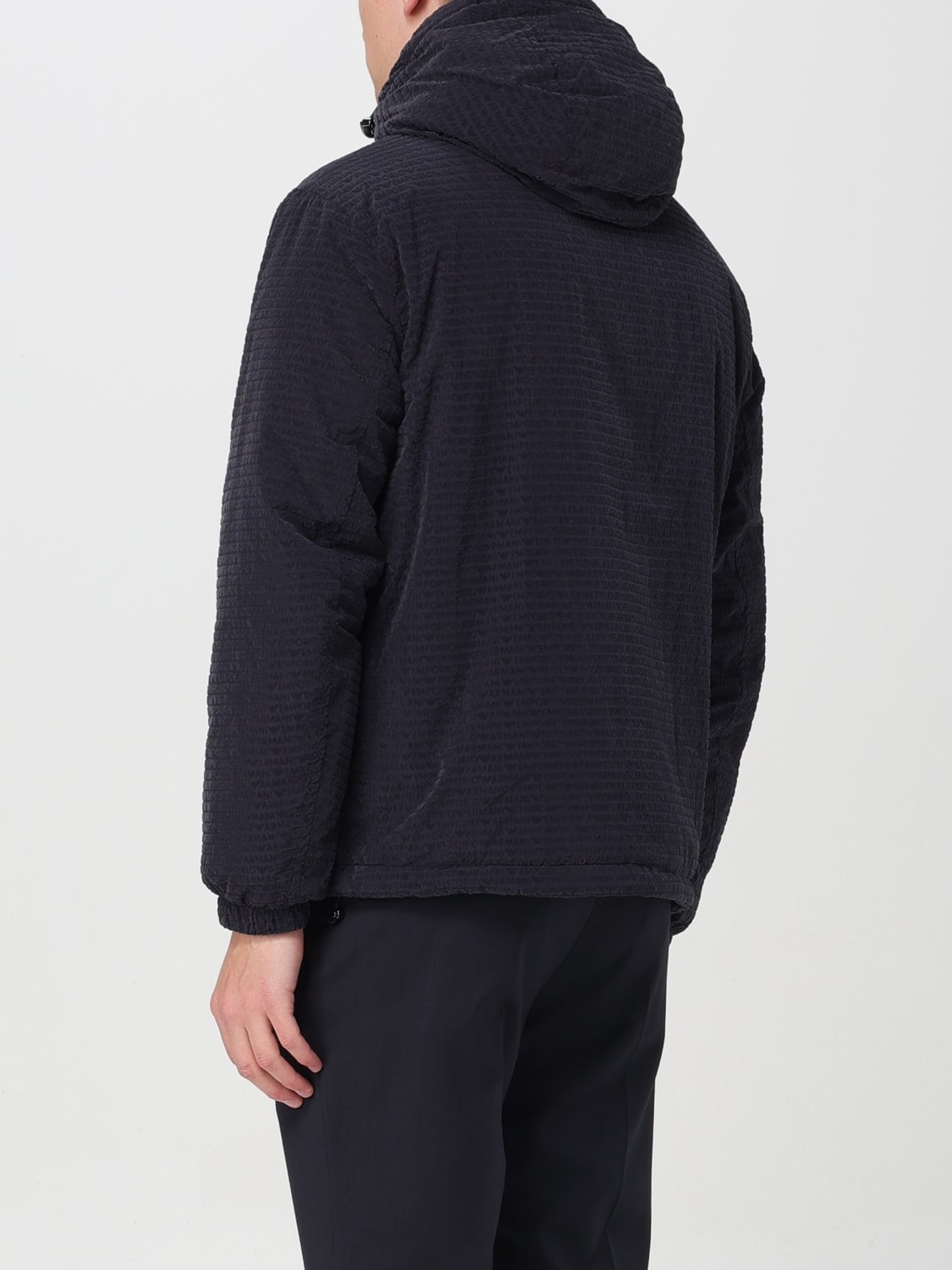 EMPORIO ARMANI Coat men Blue Emporio Armani jacket 3D1BA81NJXZ online at GIGLIO.COM