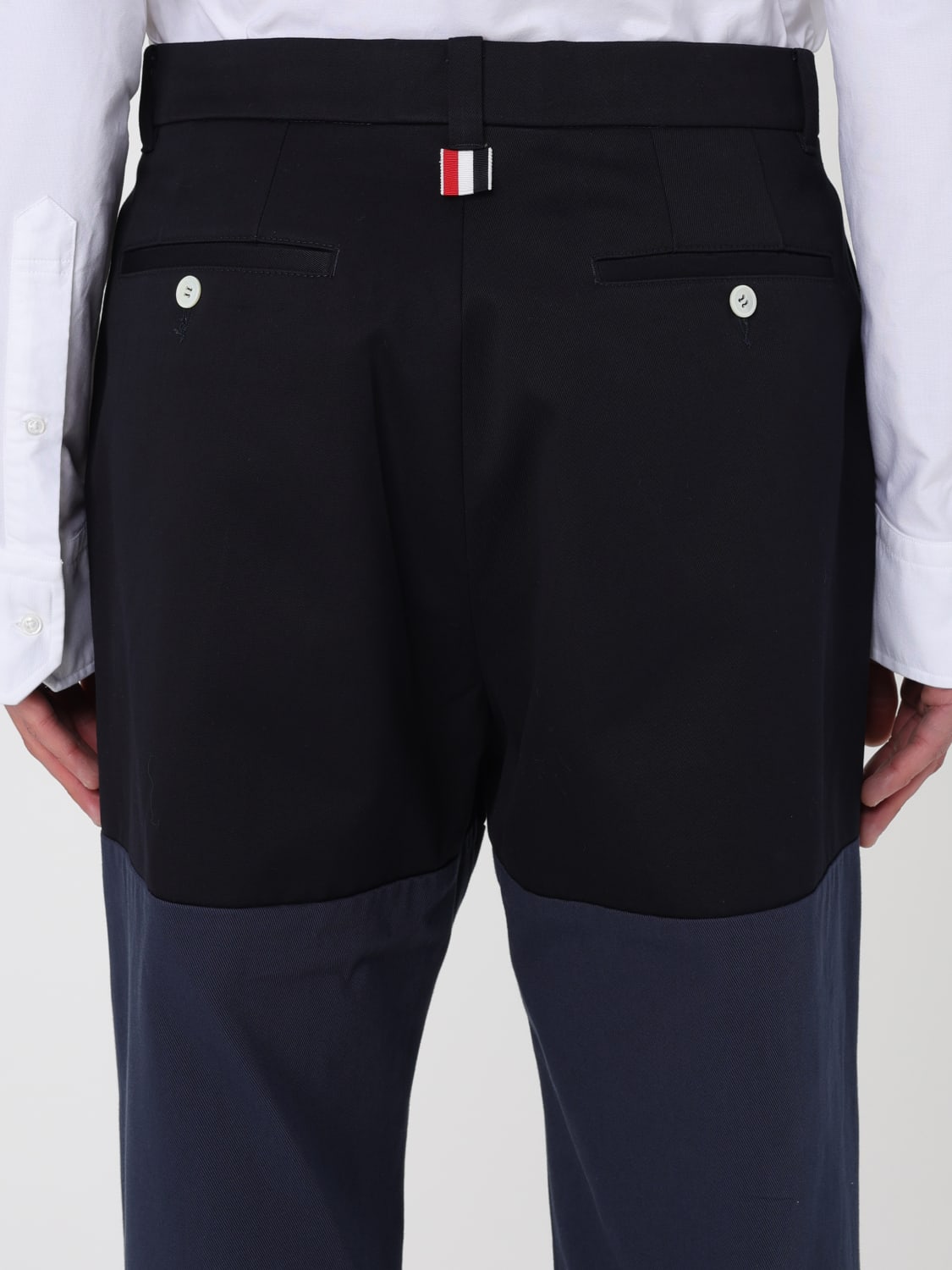 THOM BROWNE PANTS: Pants men Thom Browne, Blue - Img 5