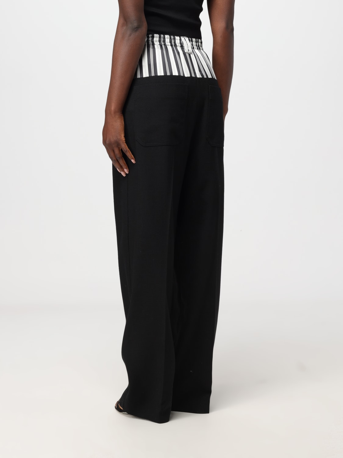 FENDI PANTS: Pants woman Fendi, Black - Img 3
