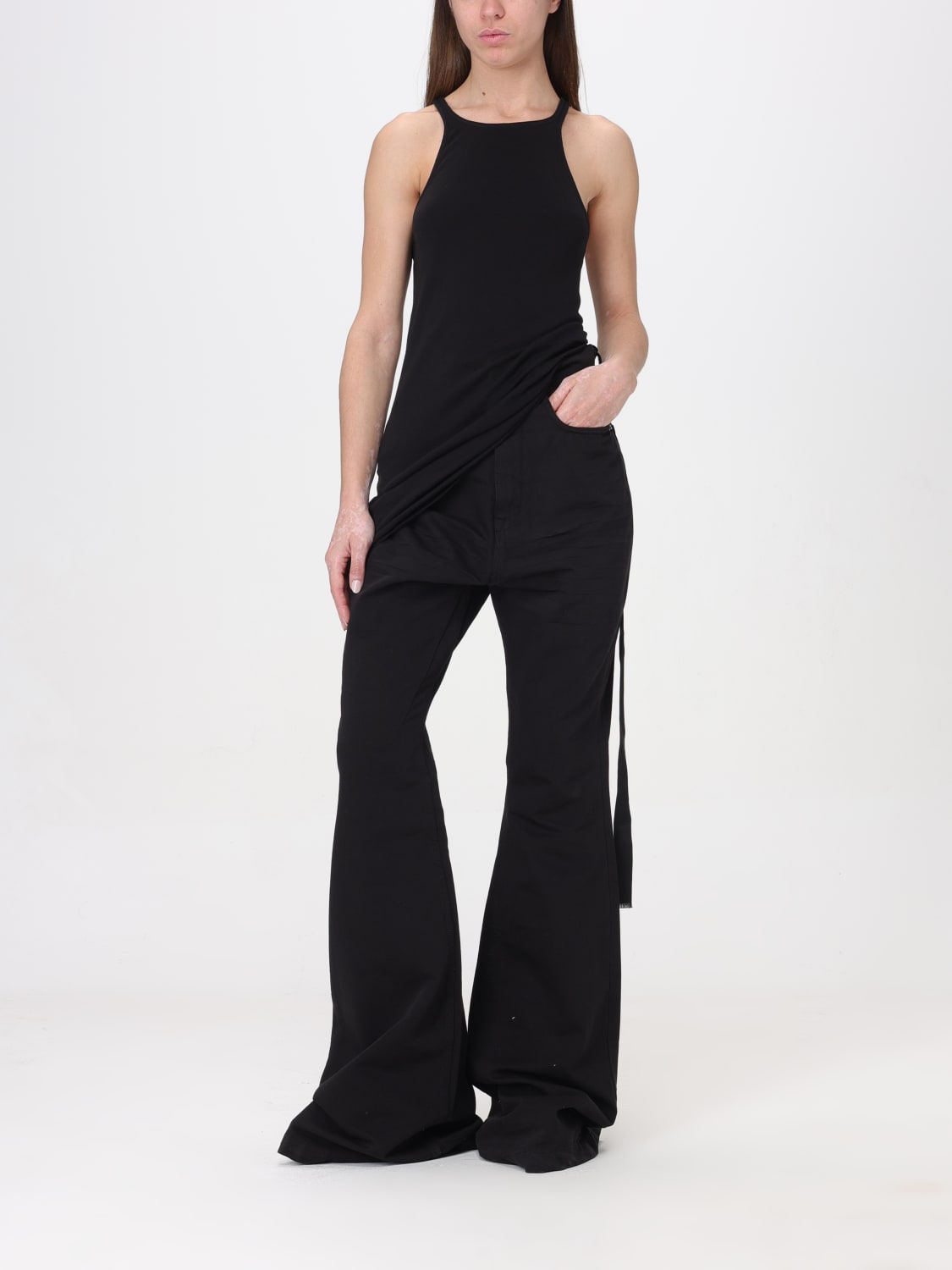 RICK OWENS DRKSHDW TOP: Top woman Drkshdw, Black - Img 2