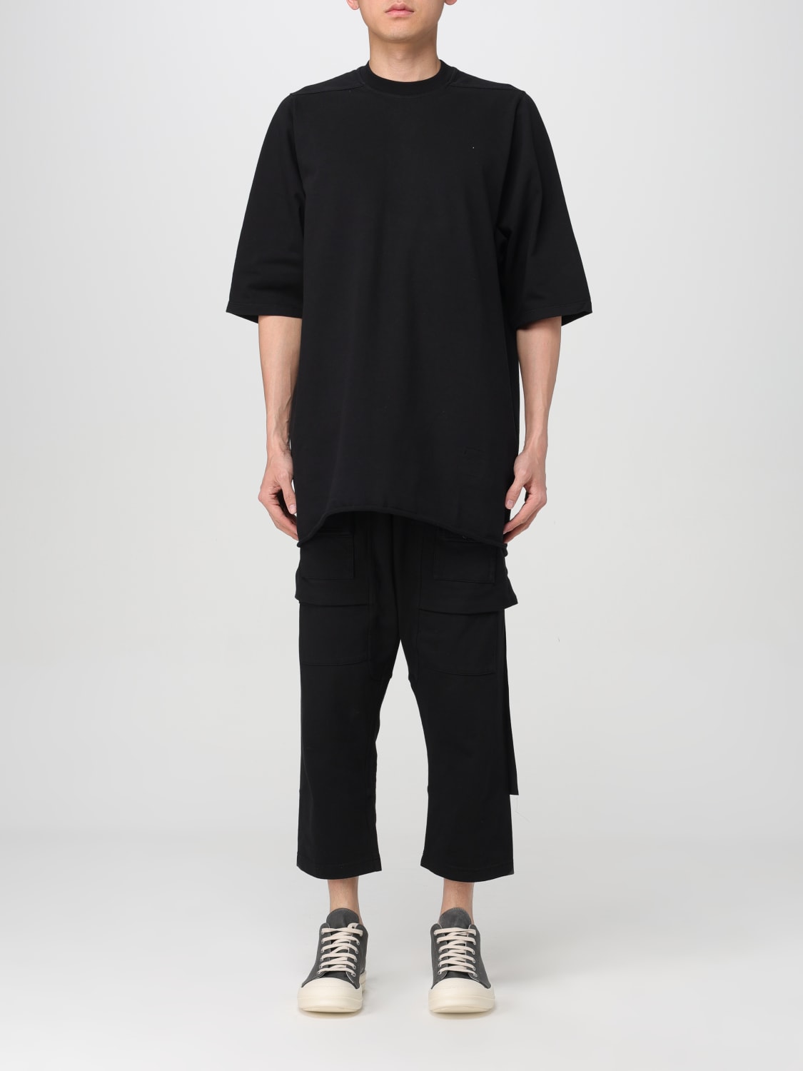 RICK OWENS DRKSHDW T-SHIRT: T-shirt men Drkshdw, Black - Img 1