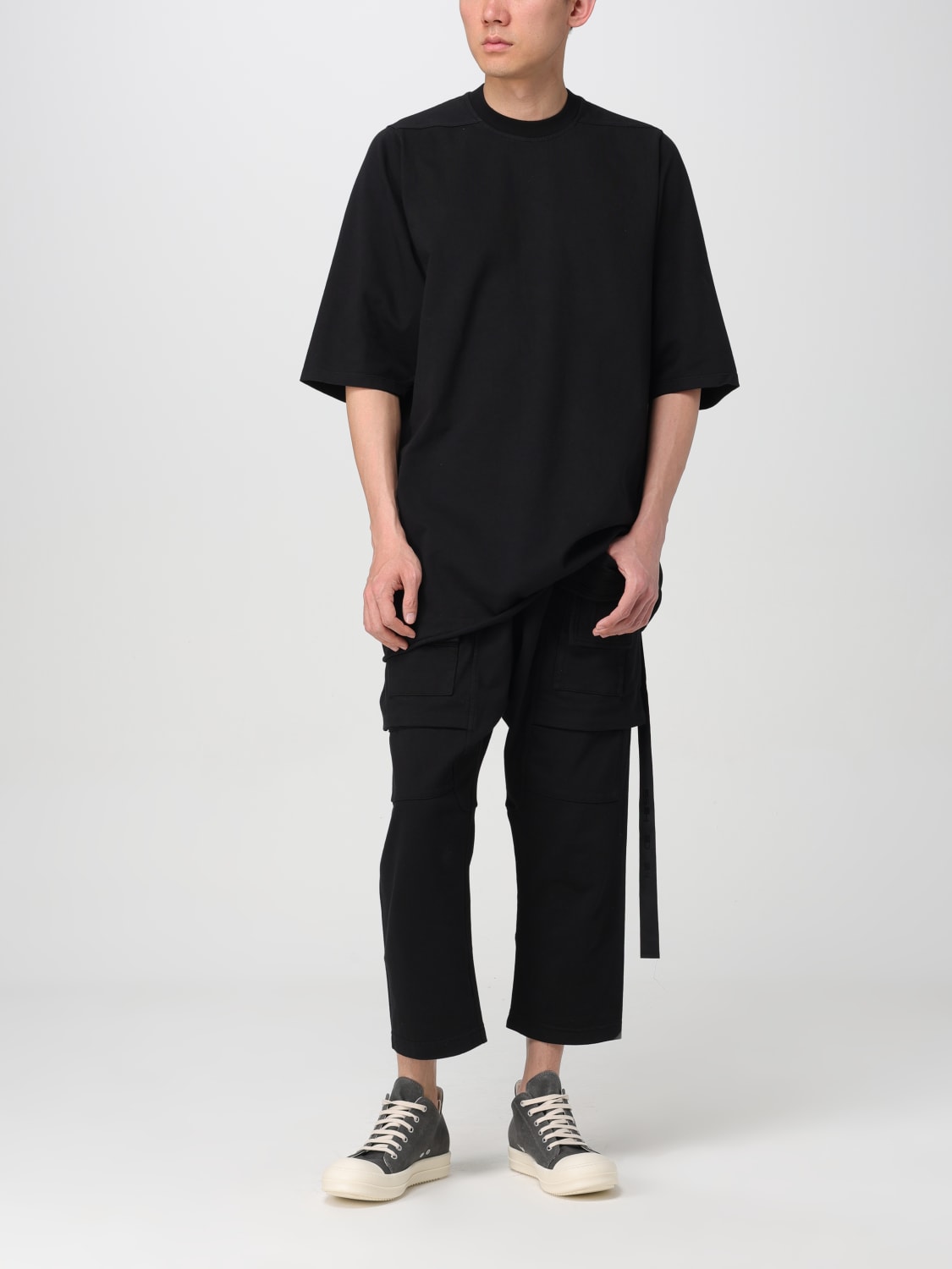 RICK OWENS DRKSHDW T-SHIRT: T-shirt men Drkshdw, Black - Img 2