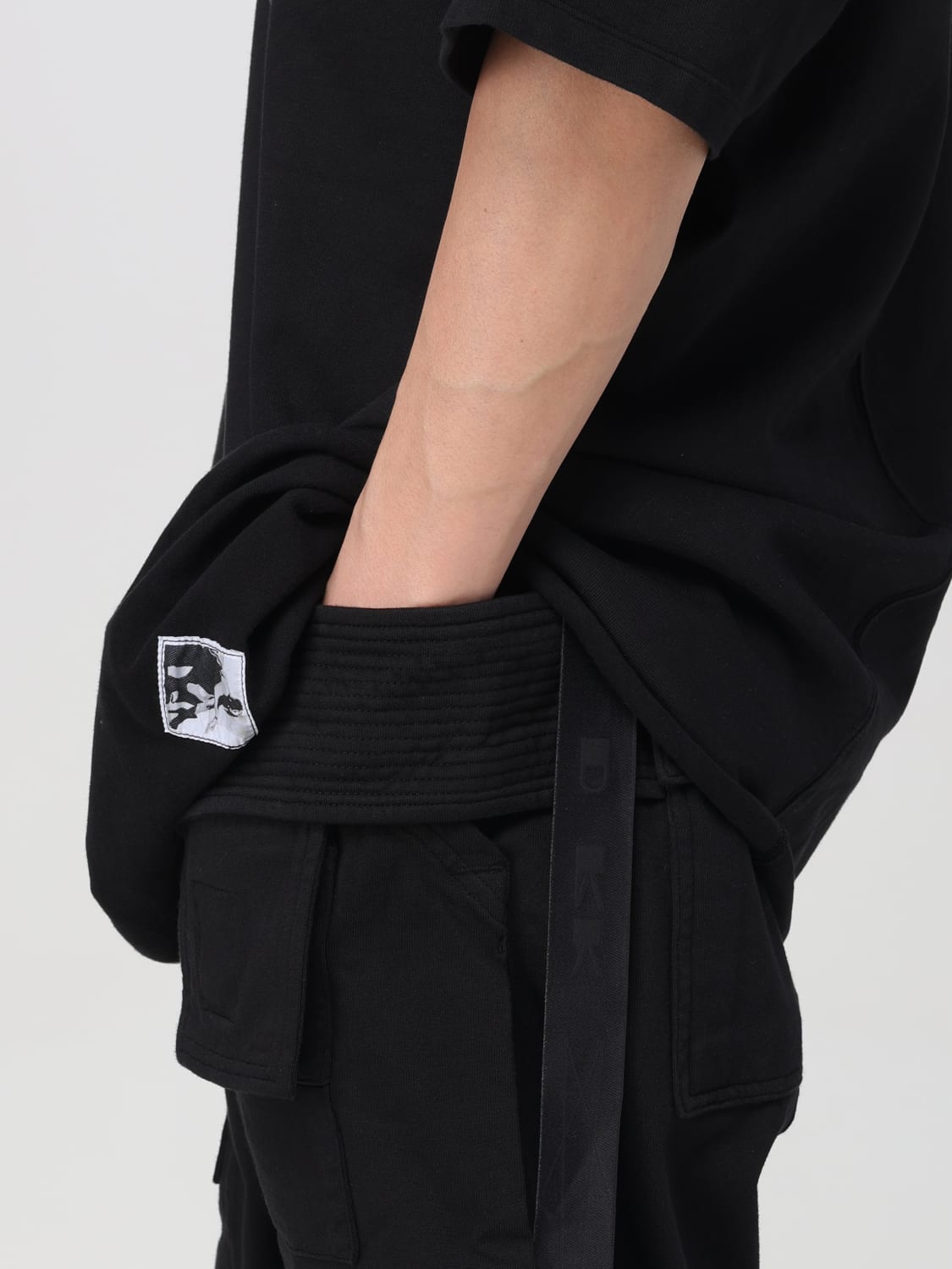 RICK OWENS DRKSHDW 티셔츠: 티셔츠 남성 Drkshdw, 블랙 - Img 5