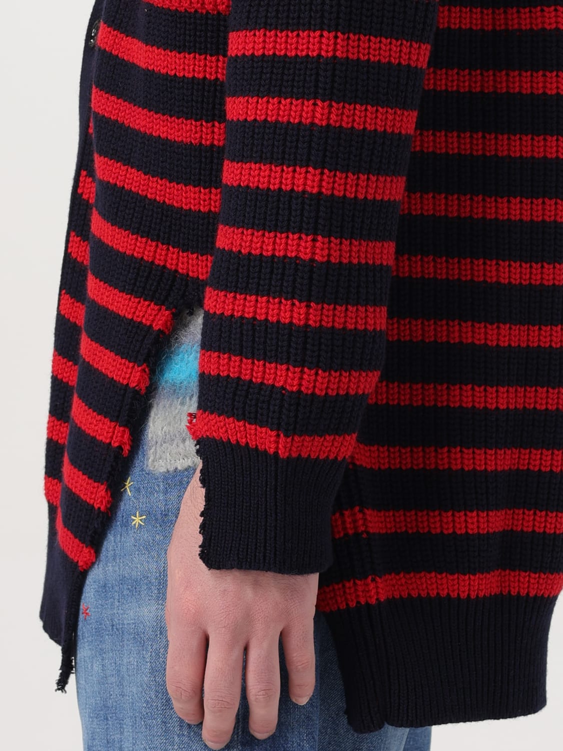 MARNI マルチカラー バージンウール カーディガン MARNI マルチカラー バージンウール カーディガン