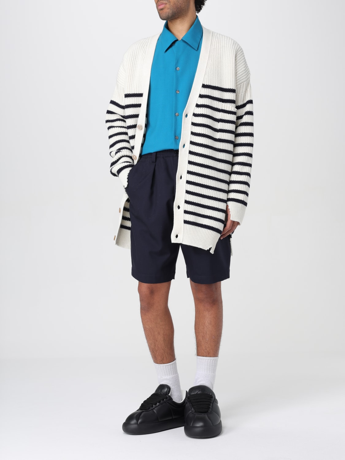 MARNI SWEATER: Cardigan men Marni, Grey - Img 2