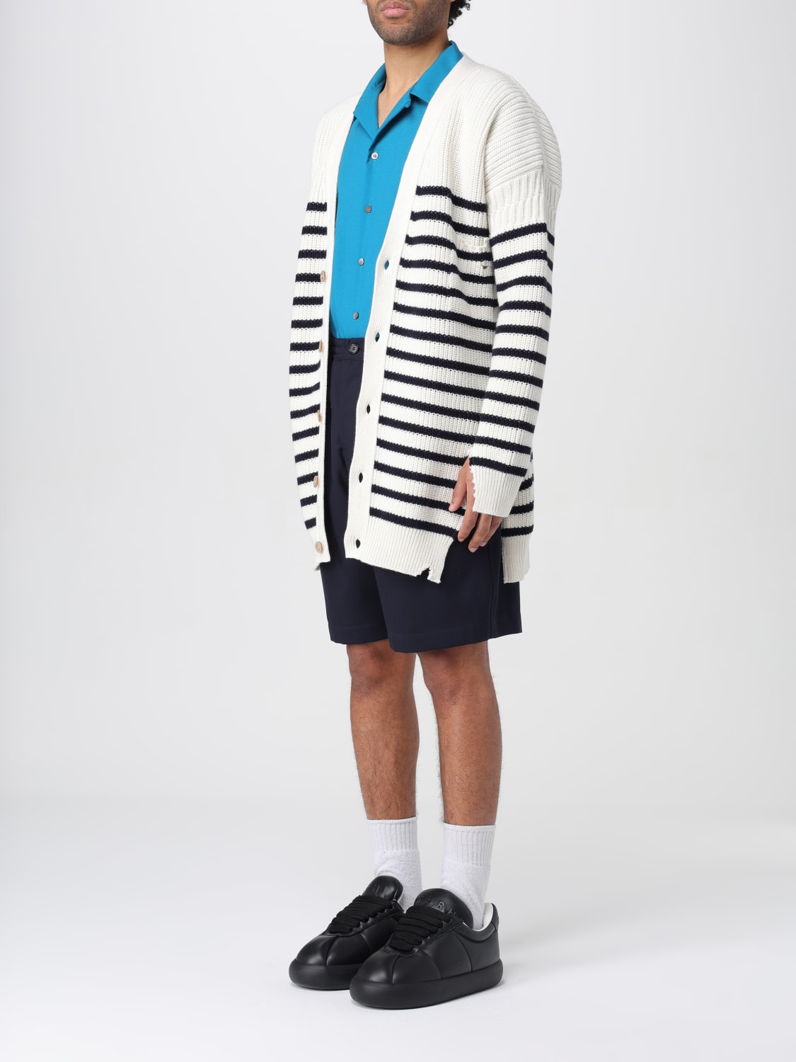 MARNI SWEATER: Cardigan men Marni, Grey - Img 4