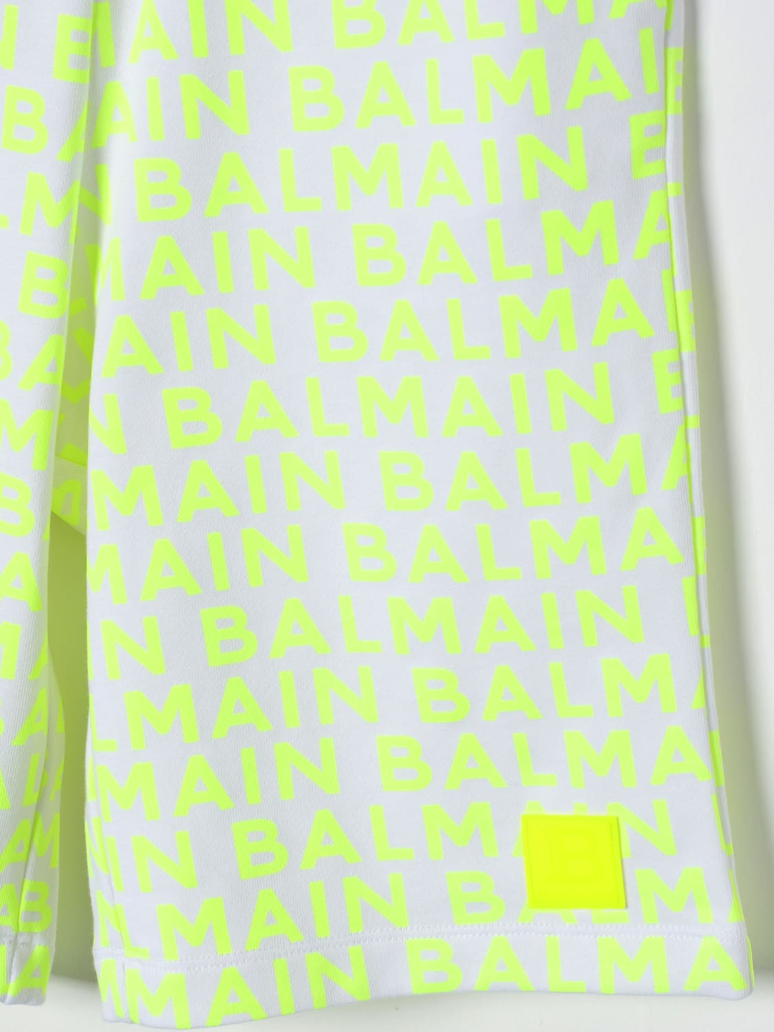 BALMAIN SHORT: Short kids Balmain Kids, Yellow - Img 3