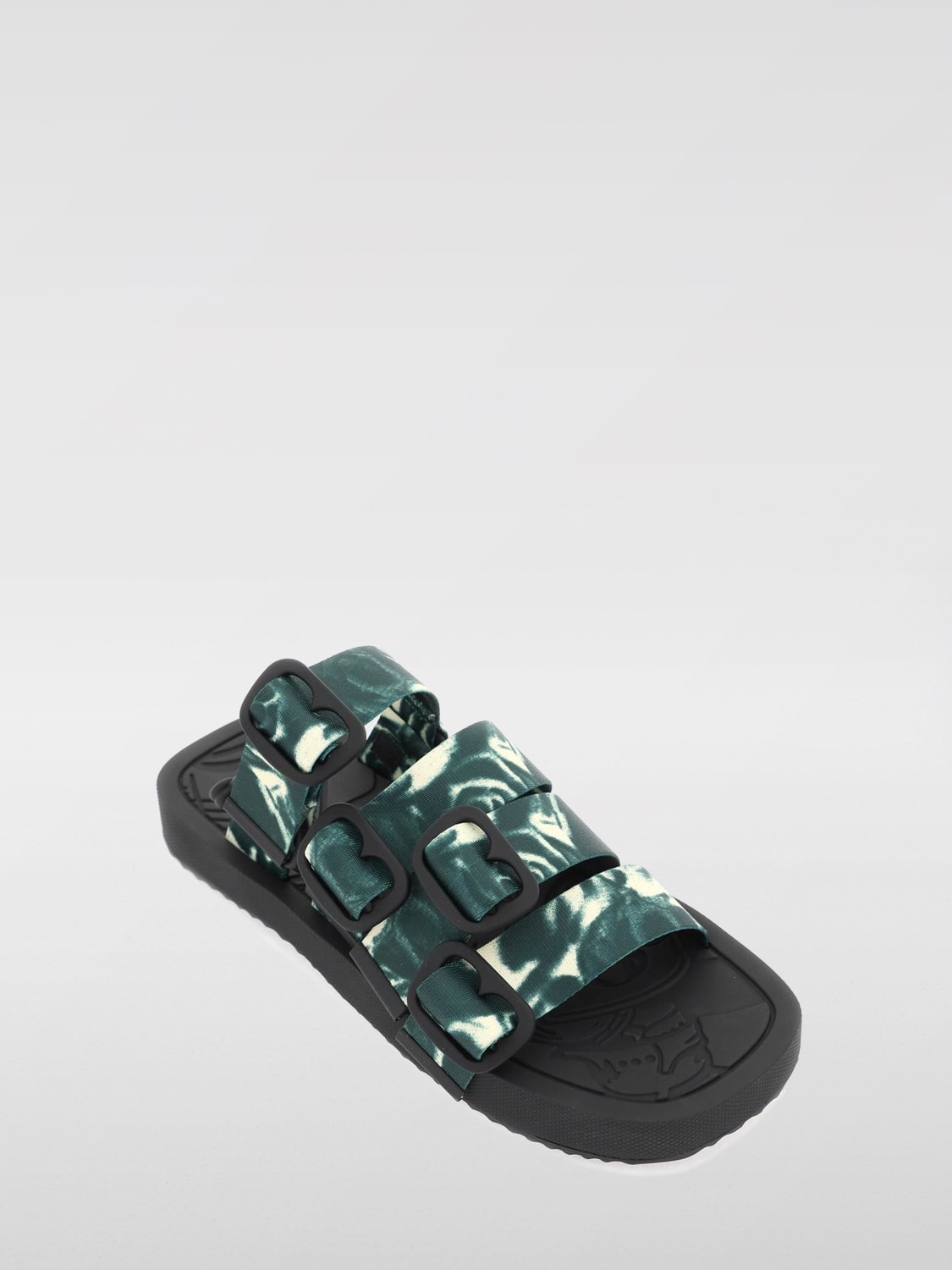 BURBERRY SANDALS: Sandals men Burberry, Green - Img 2