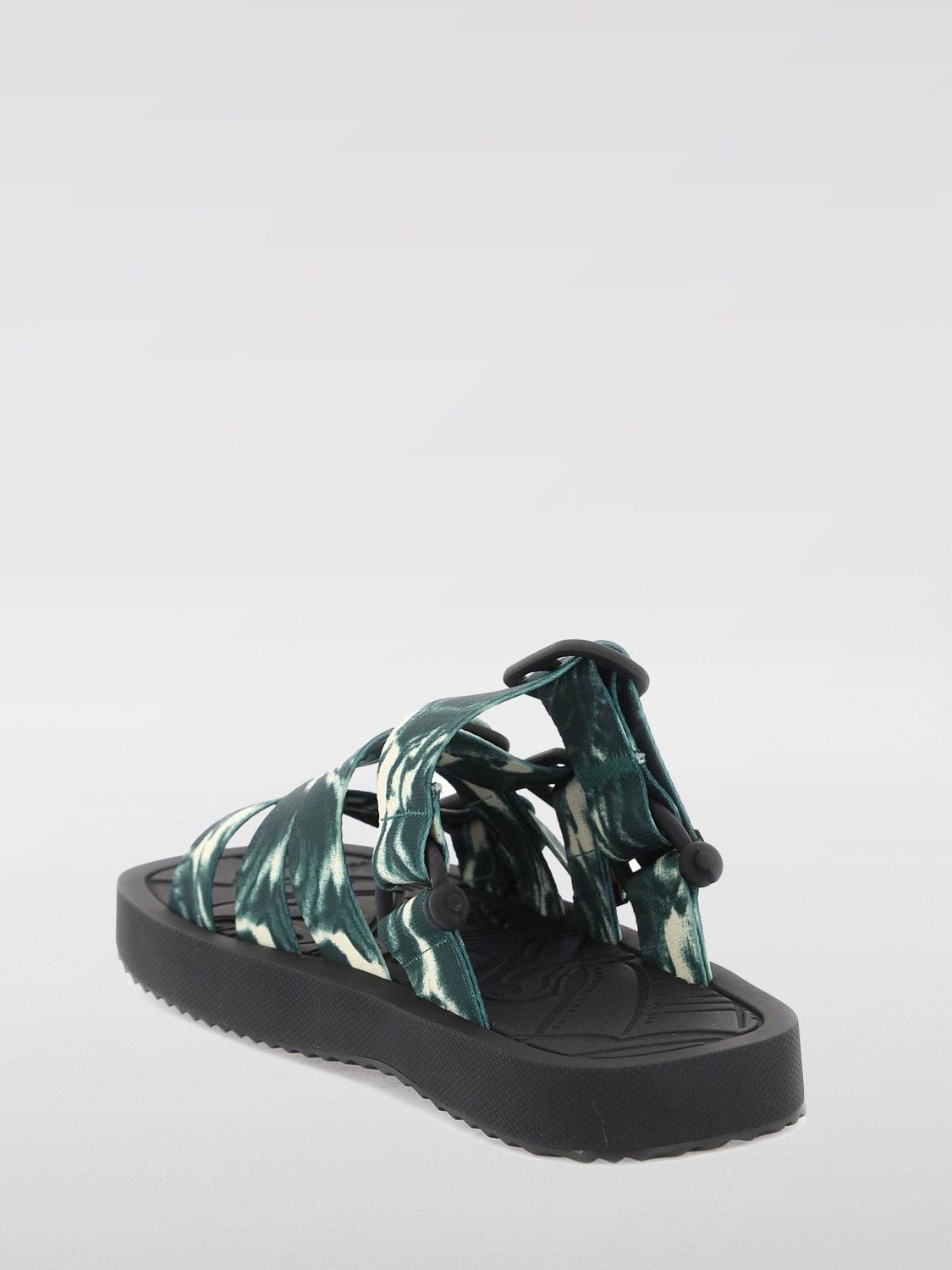 BURBERRY SANDALS: Sandals men Burberry, Green - Img 3