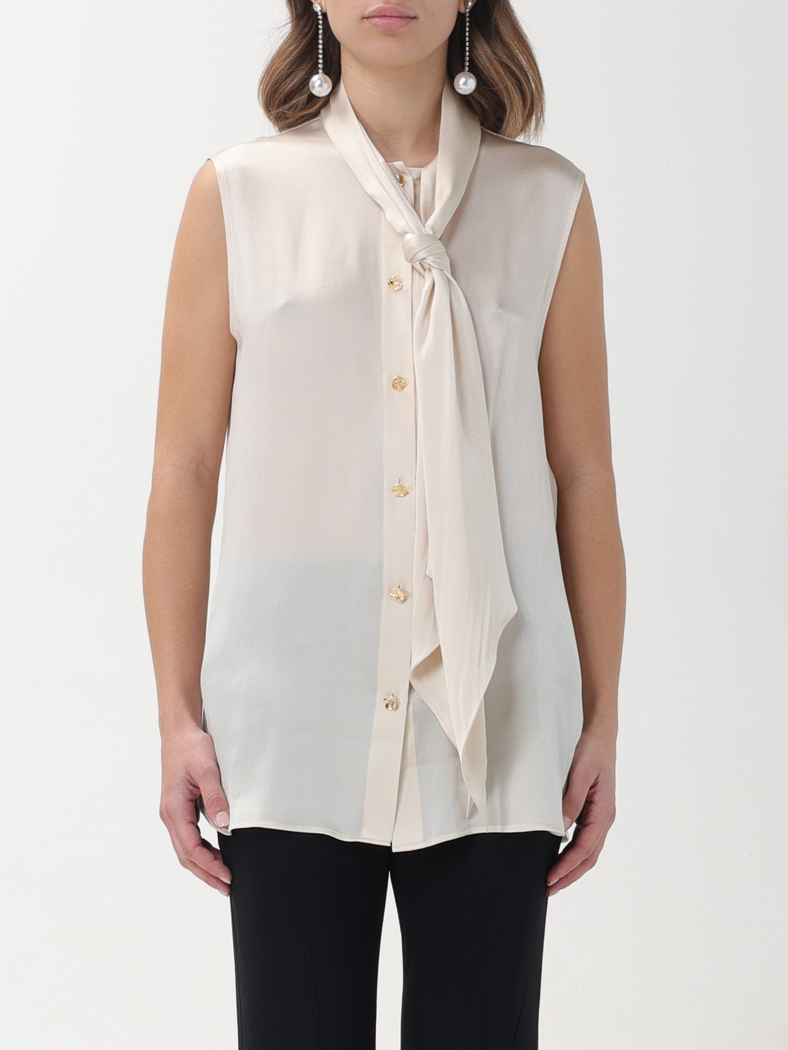 NINA RICCI SHIRT: Shirt woman Nina Ricci, White - Img 1