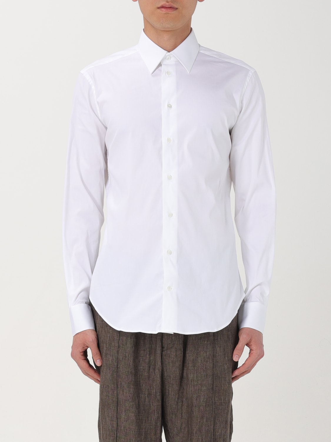 Giglio Camicia classica Emporio Armani in misto cotone