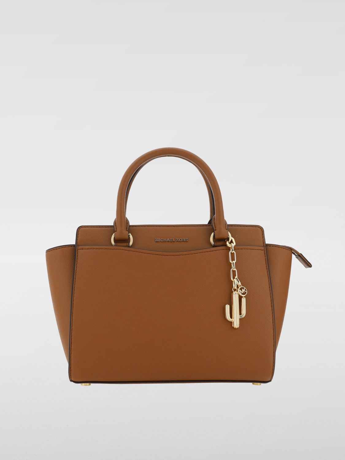 Michael michael kors selma medium saffiano leather satchel top