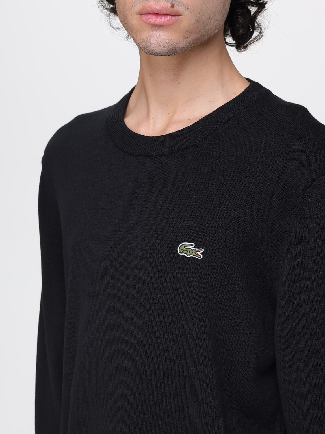 LACOSTE PULLOVER: Pullover herren Lacoste, Schwarz - Img 3