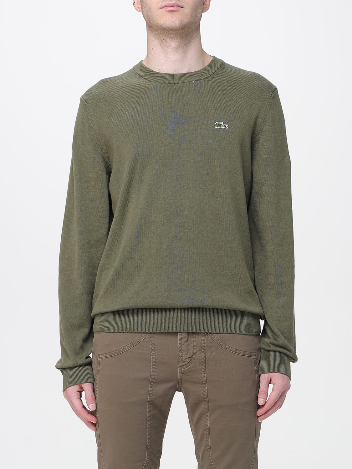 LACOSTE SWEATER: Sweater men Lacoste, Green - Img 1