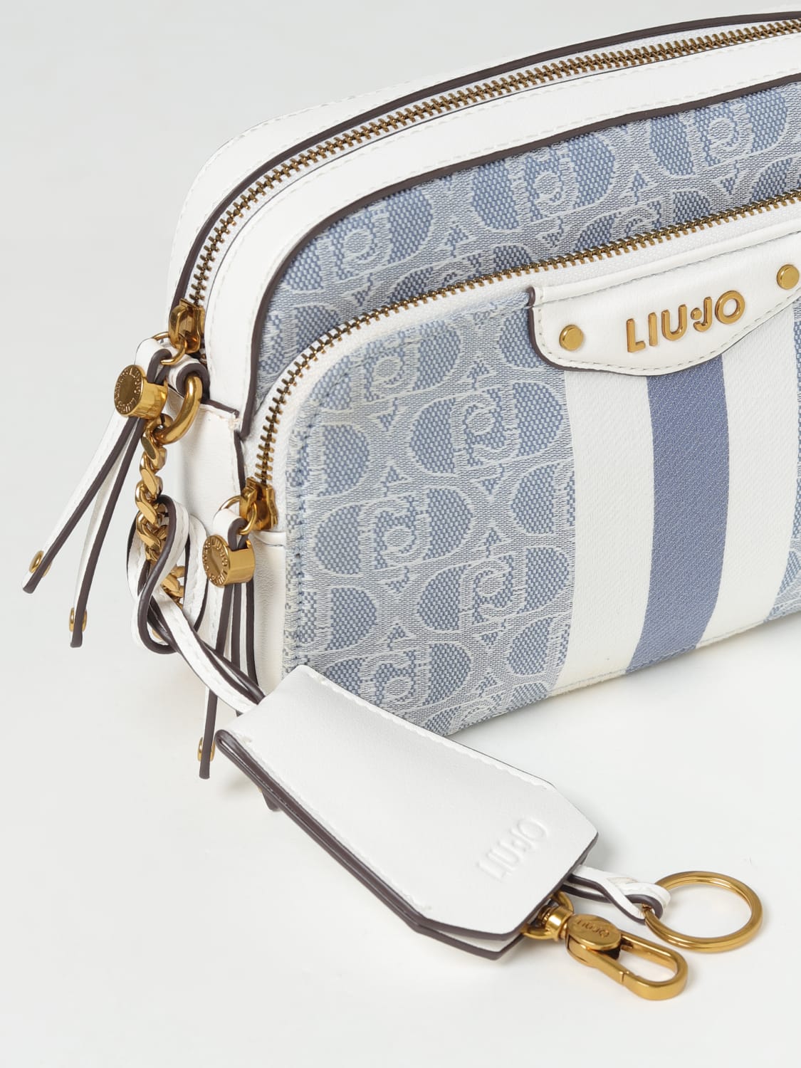 LIU JO MINI SAC À MAIN: Sac bandoulière femme Liu Jo, Denim - Img 3