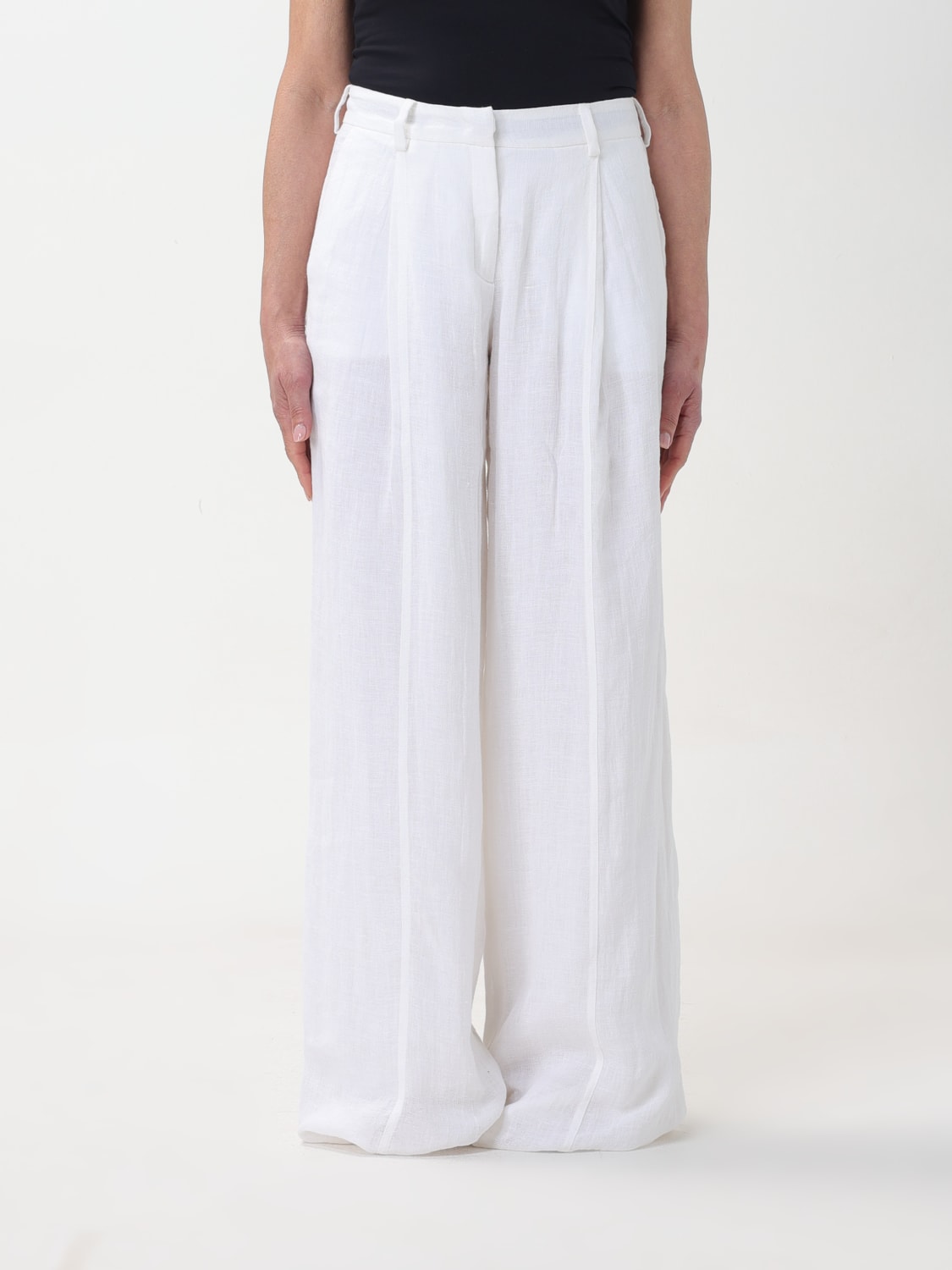 N21 B0713617 Trousers N°21 White Nº21 Hose Trousers | White | FARFETCH