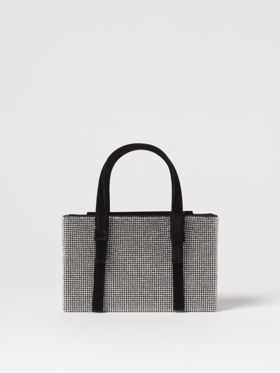 KARA BORSA MINI: Borsa mini Kara in tessuto con strass, Fantasia - Img 1