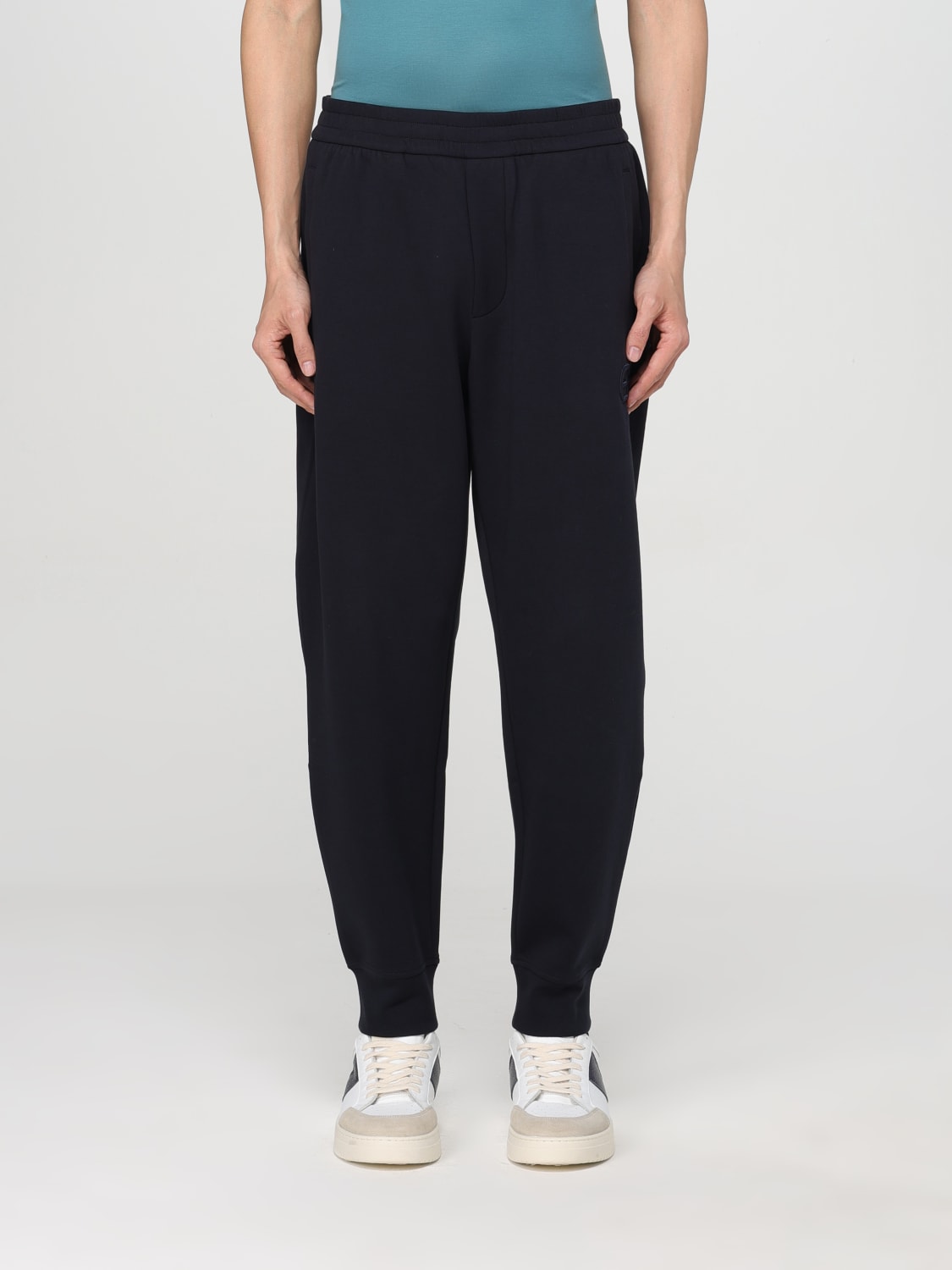 Giglio Pantalone Emporio Armani in misto cotone