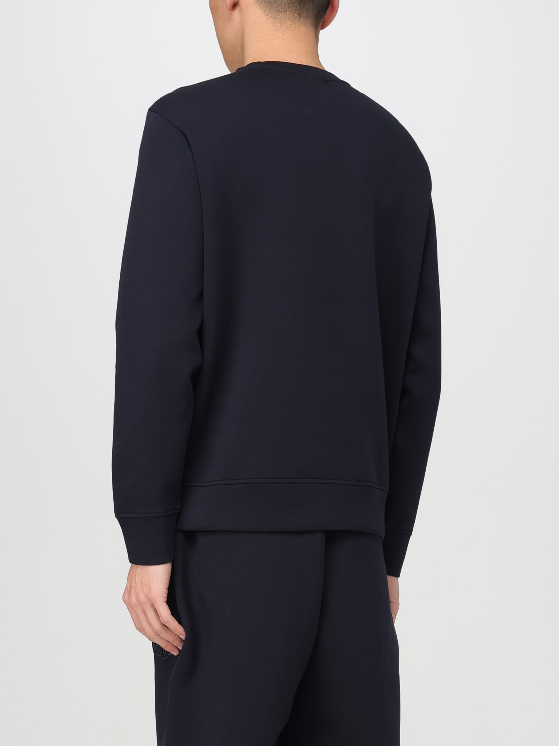 Emporio armani sweatshirt blue hot sale