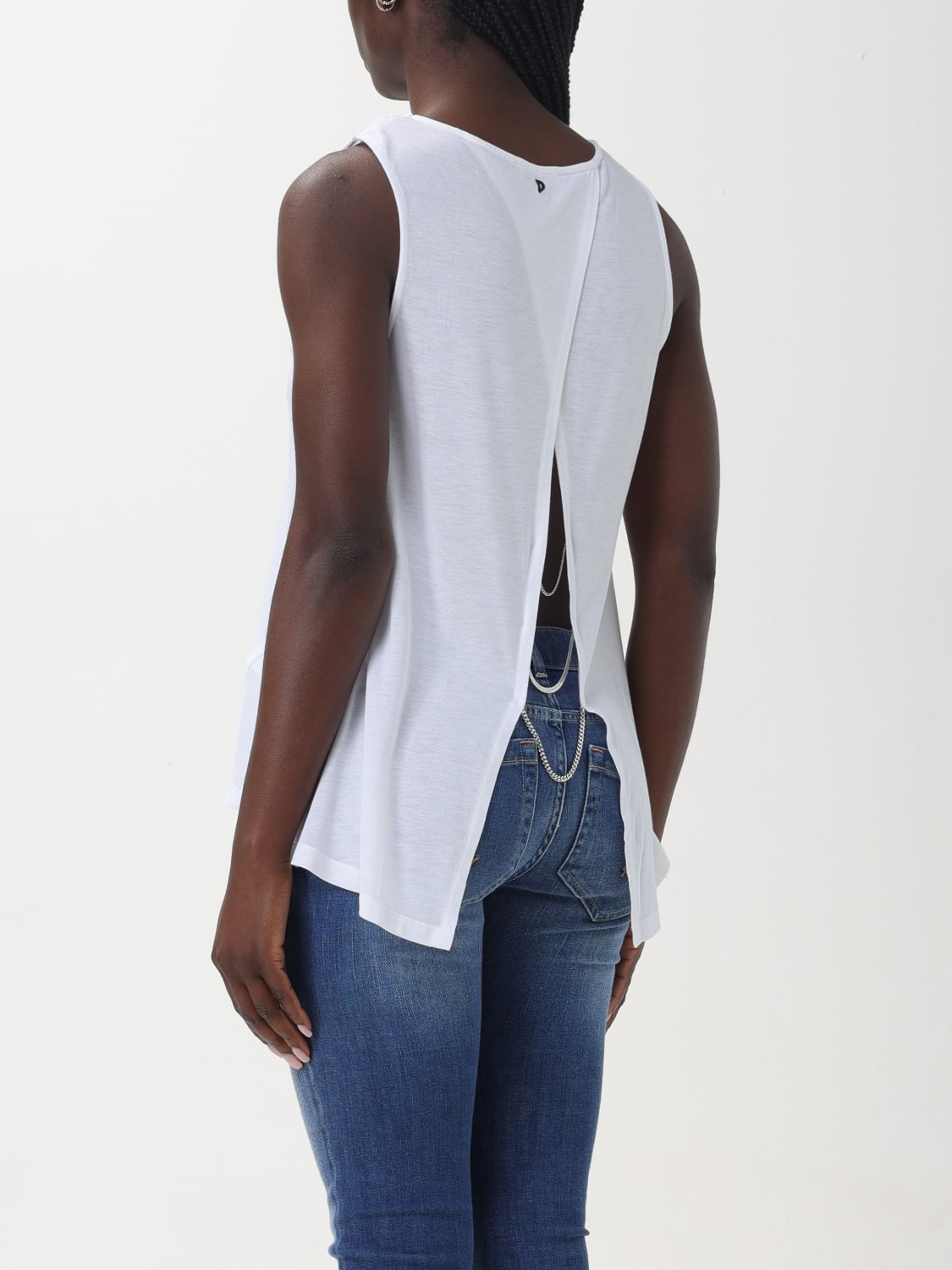 DONDUP TOP: Top woman Dondup, White - Img 2