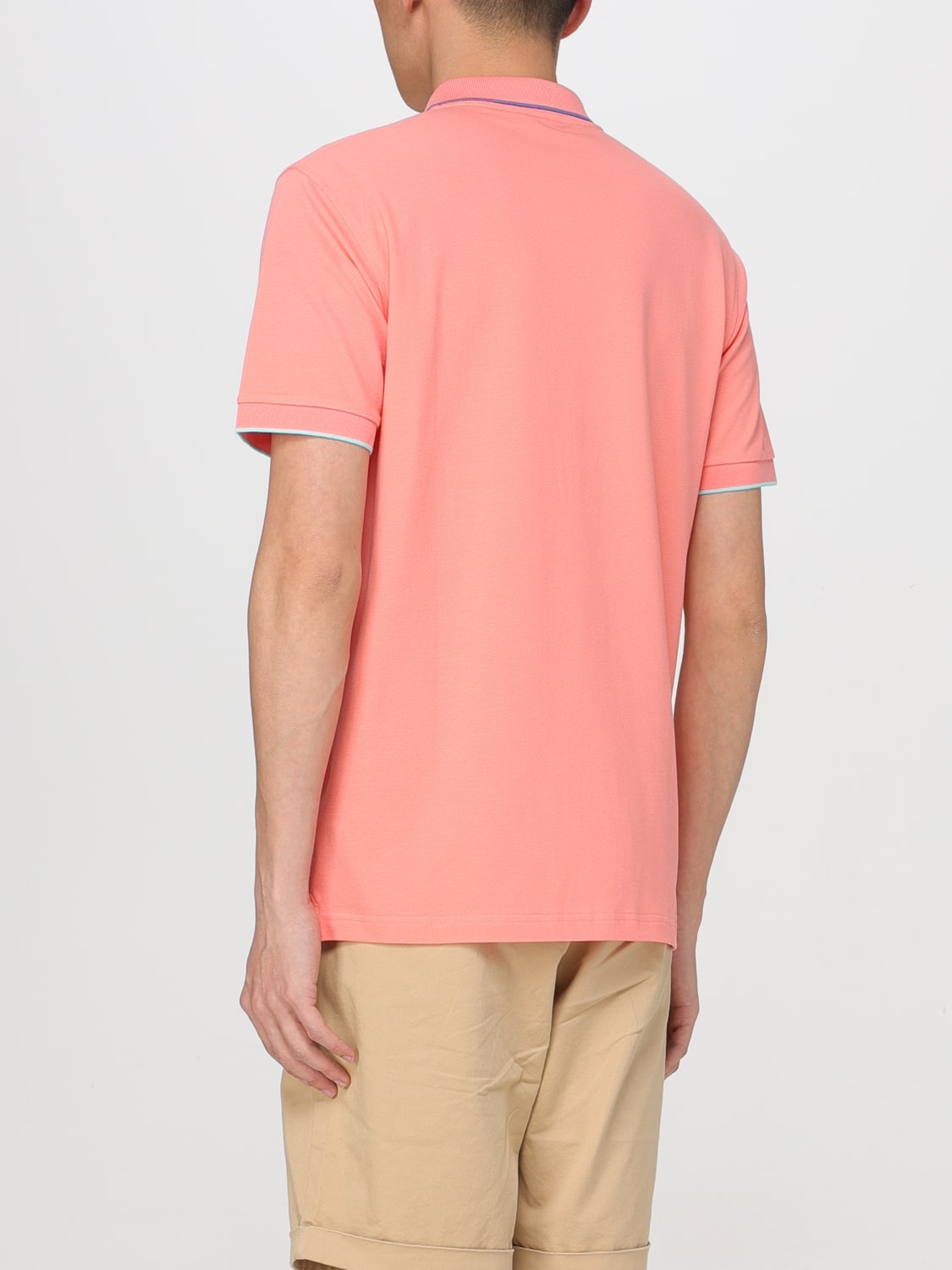 SUN 68 POLO SHIRT: Polo shirt men Sun 68, Pink - Img 2