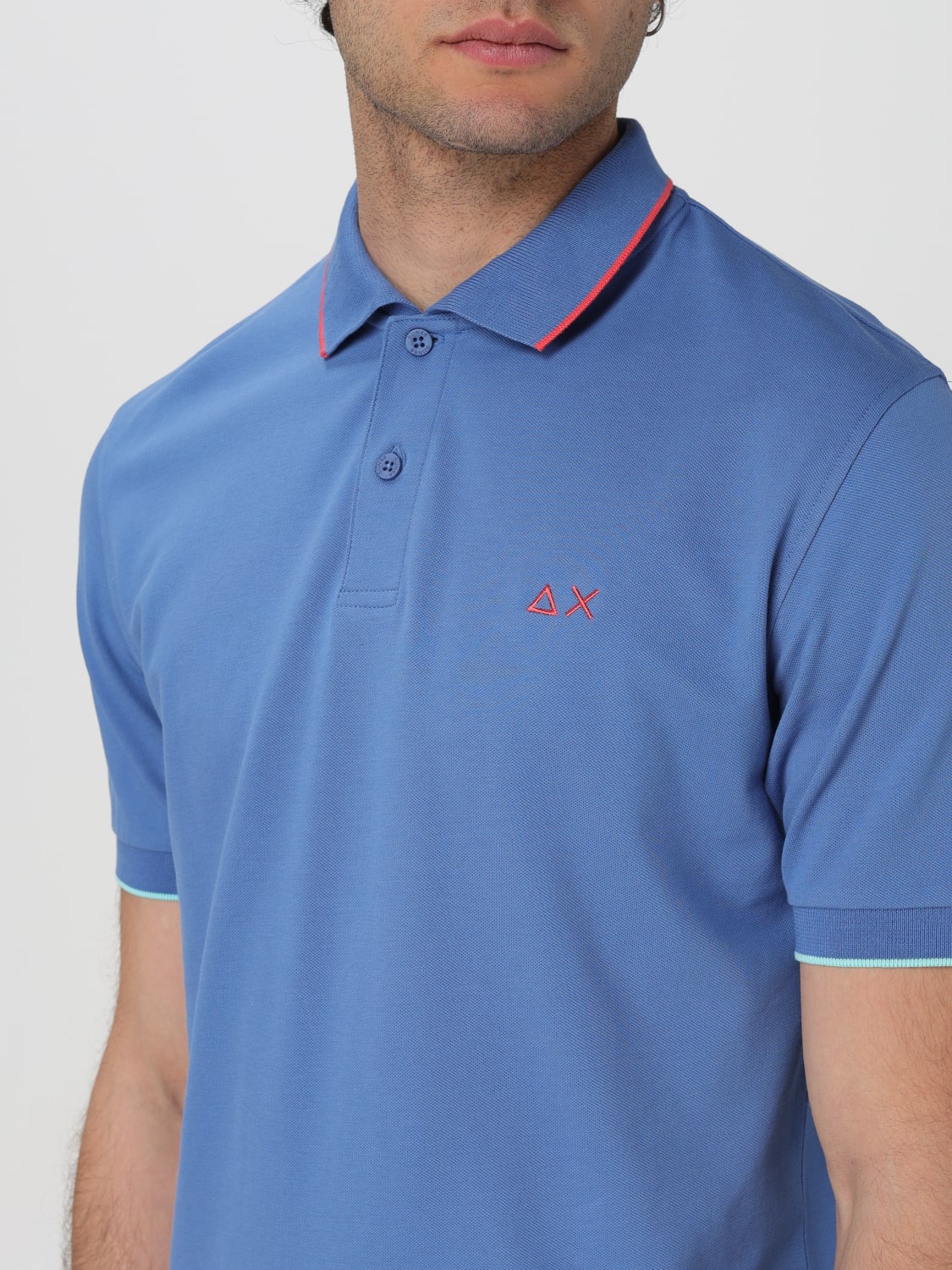 SUN 68 POLO SHIRT: Polo shirt men Sun 68, Avion - Img 3