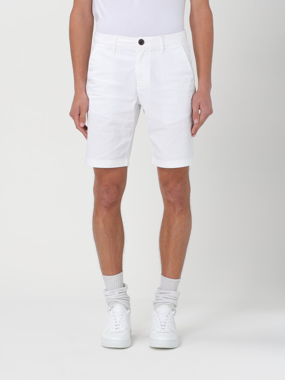 SUN68 SHORTS: Short men Sun 68, White - Img 1