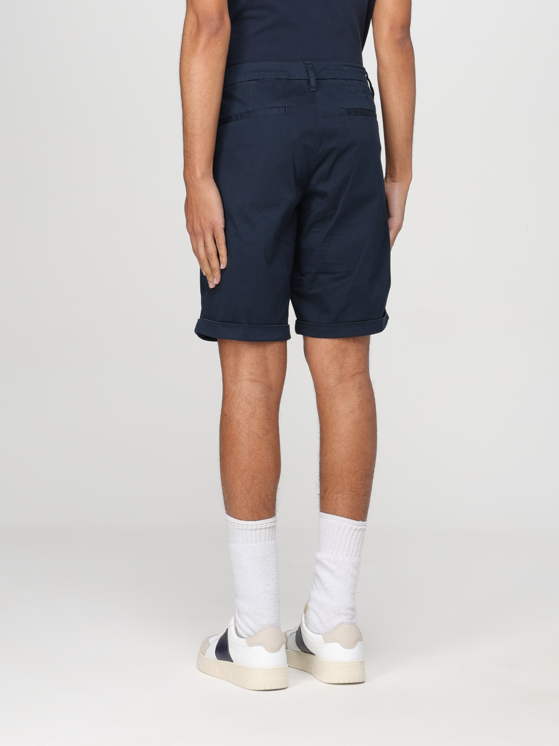 SUN68 PANTALONCINO: Pantaloncino Sun 68 in cotone , Blue Navy - Img 2