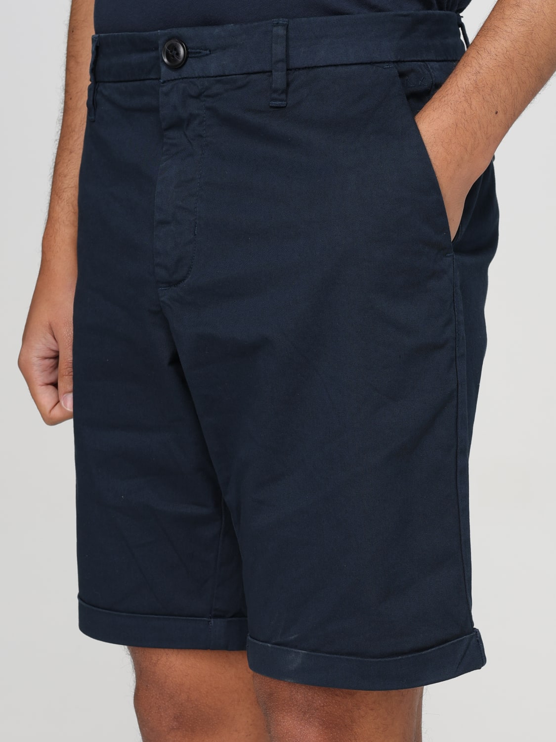 SUN68 PANTALONCINO: Pantaloncino Sun 68 in cotone , Blue Navy - Img 3