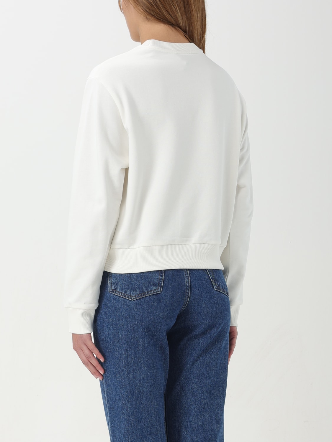 A.P.C. スウェットシャツ: スウェットシャツ レディース A.P.C., イエロークリーム - Img 2