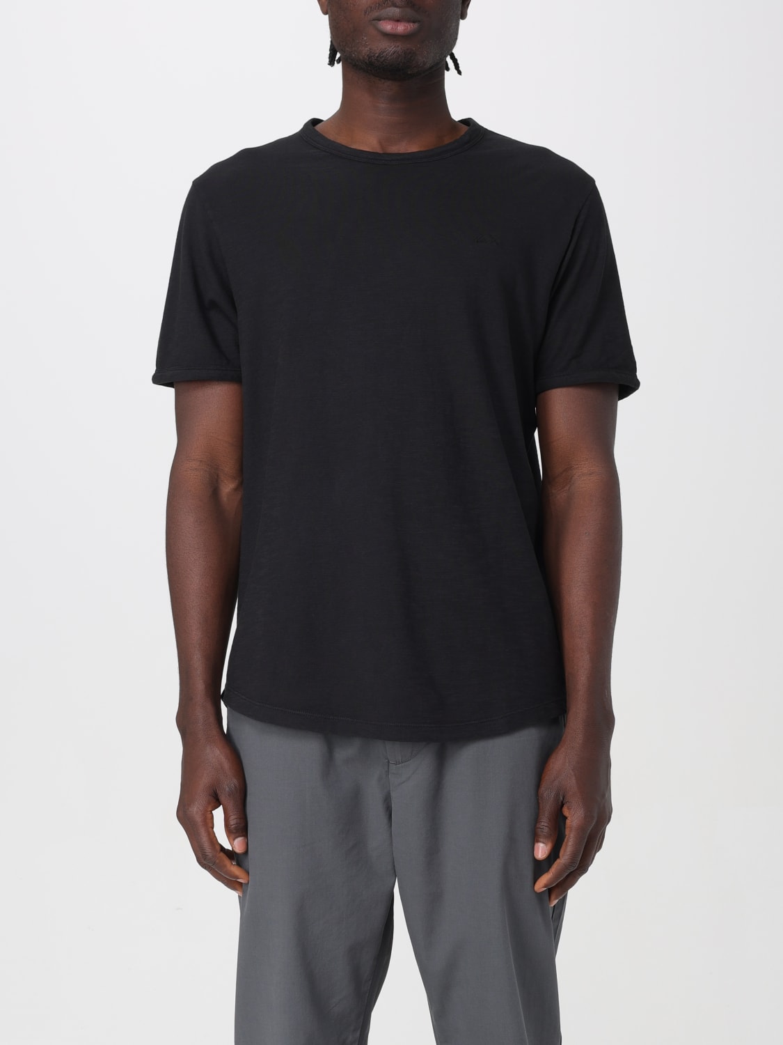 SUN 68 T-SHIRT: T-shirt men Sun 68, Black - Img 1